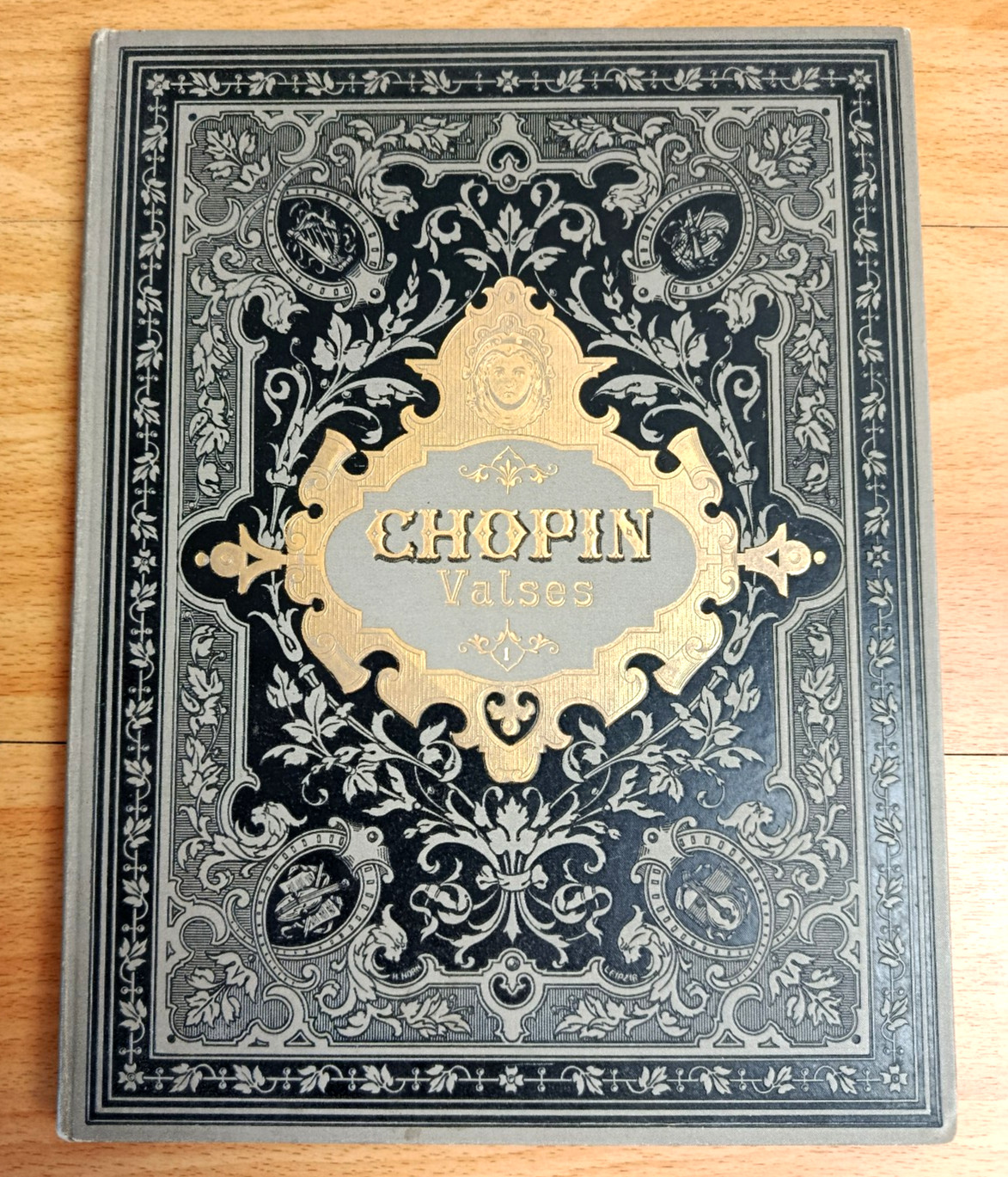 VGC Antique Chopin Valses Waltzes Sheet Music Book Augener Rare c. 1898