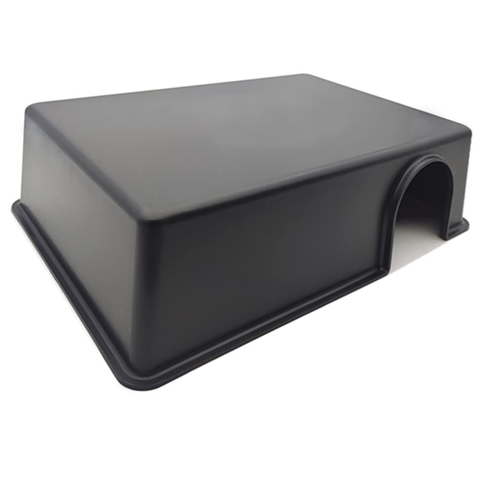 XL 16.5x10.6x4.3 Inch Plastic Snake Hide Cave For Ball Pythons Durable