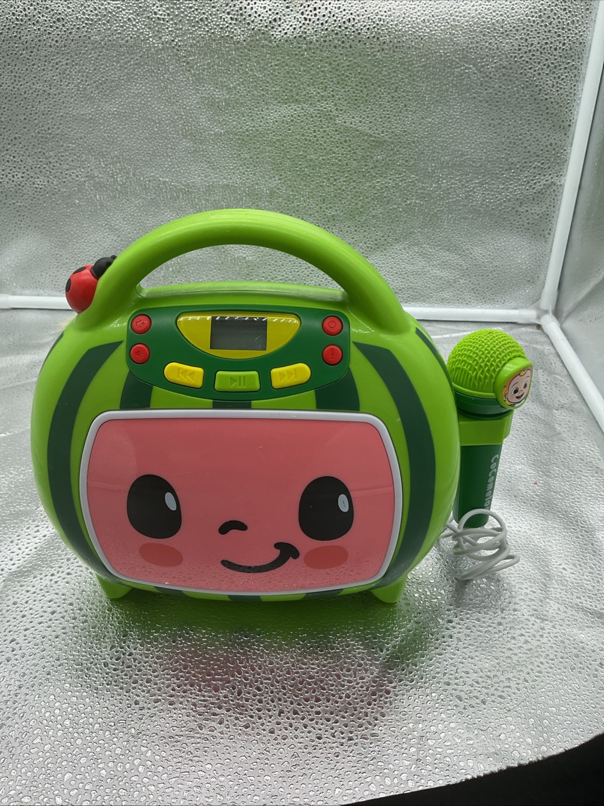 Cocomelon Karaoke Machine Built-In Songs and Microphone Kids Portable Speaker