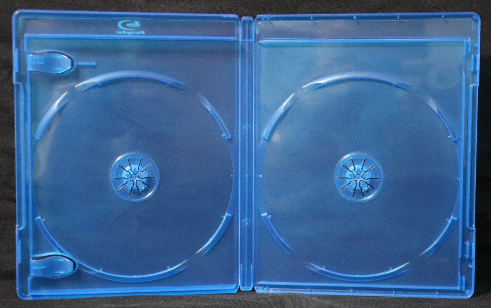 Genuine 2-Disc Double 11mm Logo Premium Blu-ray Replacement Case Shell Box NEW