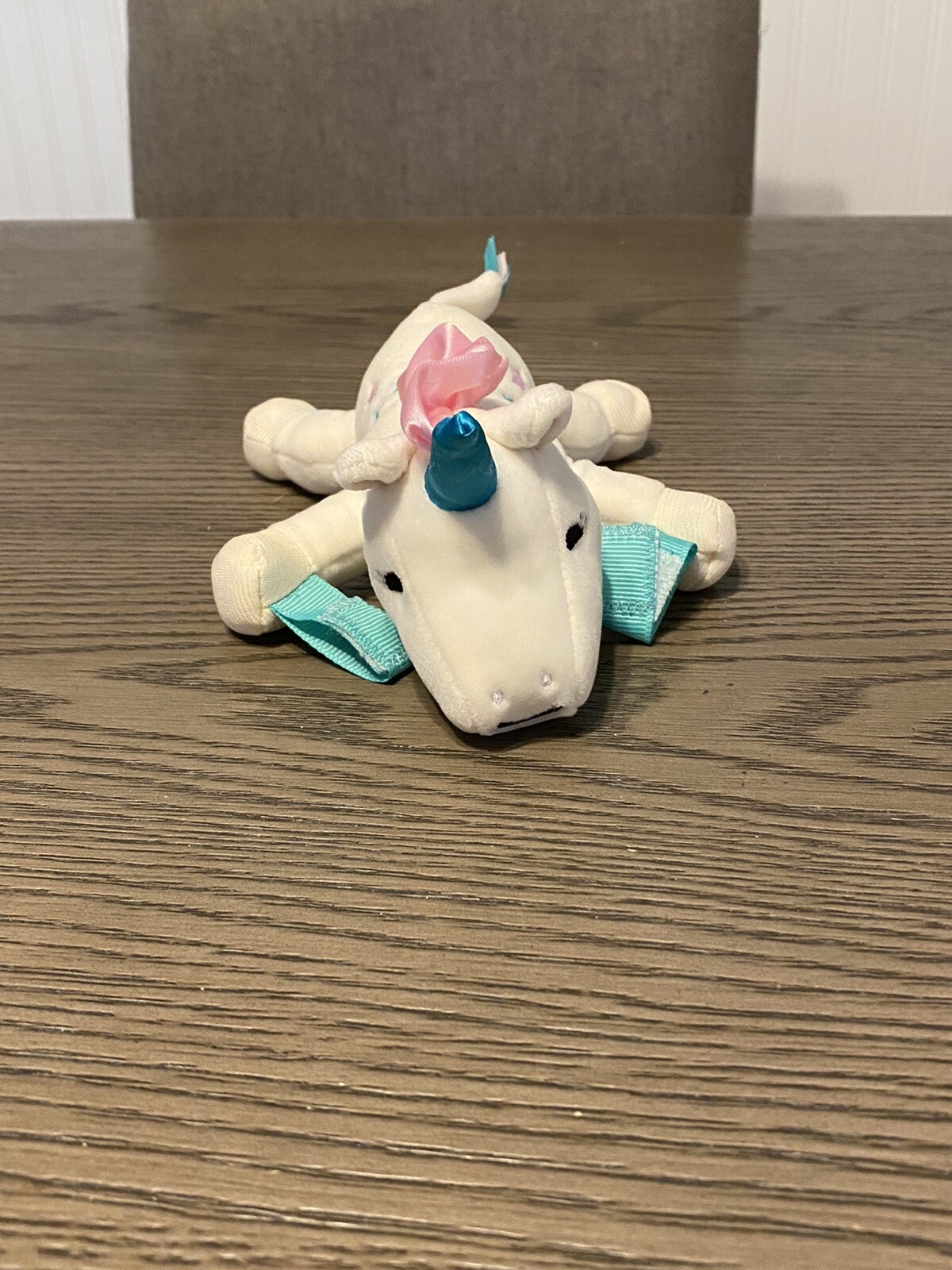 Dr Browns Unicorn Plush 7" Pacifier Holder Stuffed Animal Toy