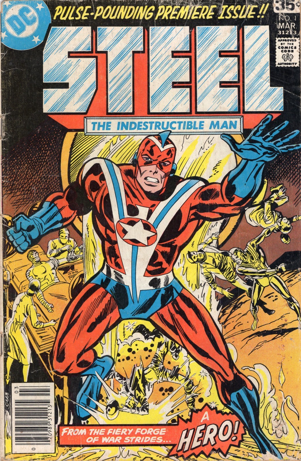 Steel Indestructible Man #1 DC Comics 1976 GD