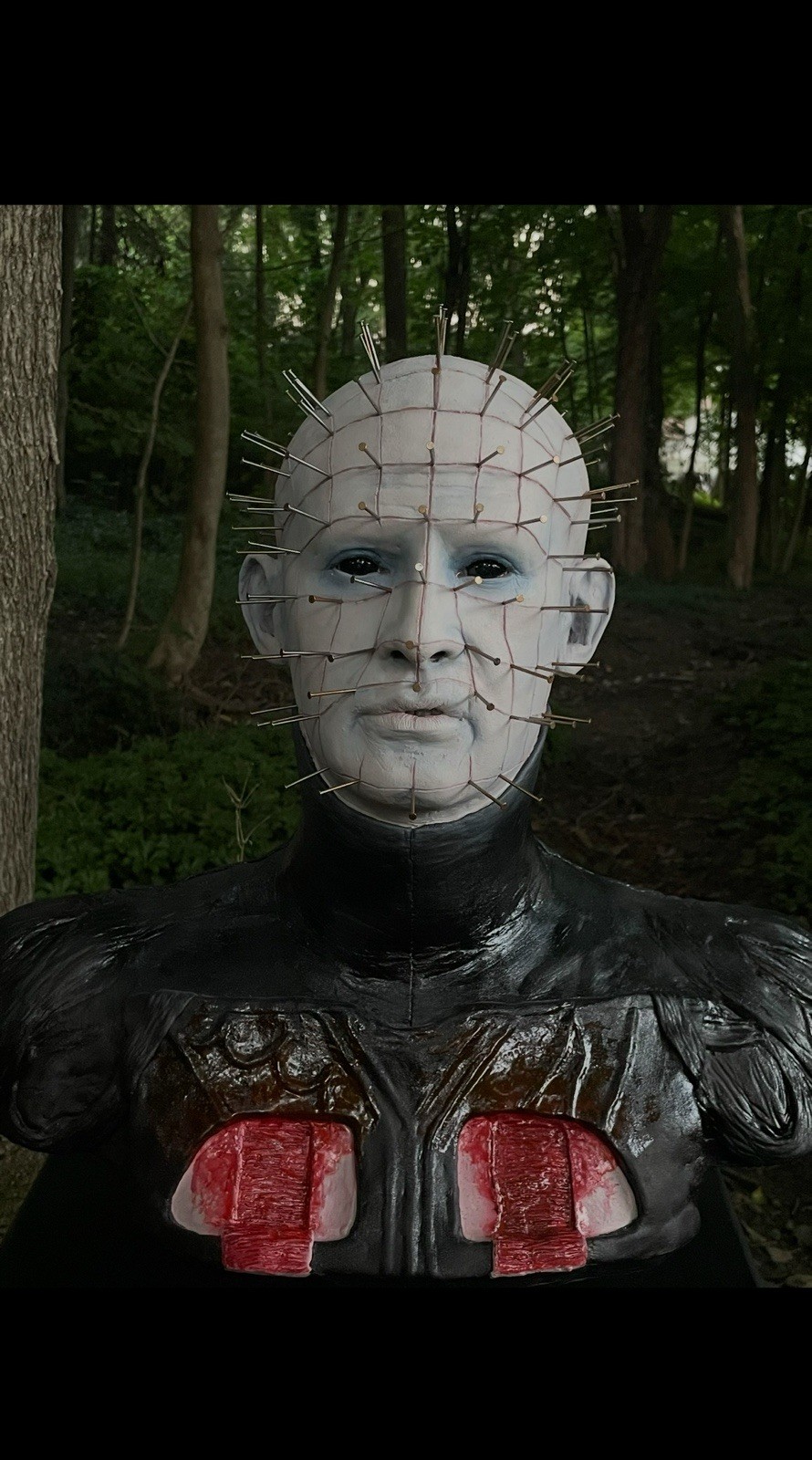 Jason Hammond Hellraiser Pinhead Resin Bust Horror Statue/Not Myers Not Krueger