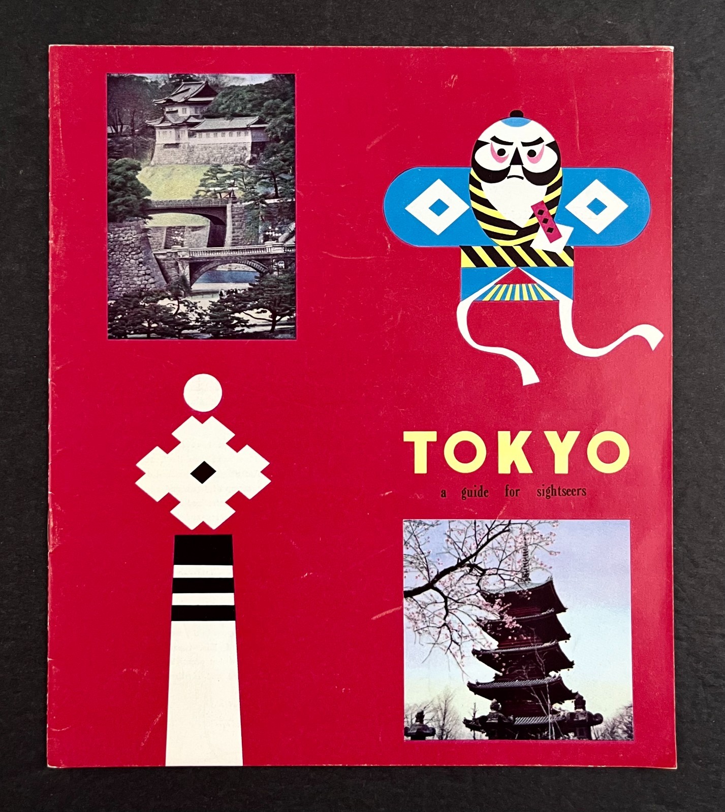 1980s Tokyo Japan Tourist Sightseers Guide Culture Map Vintage Travel Booklet