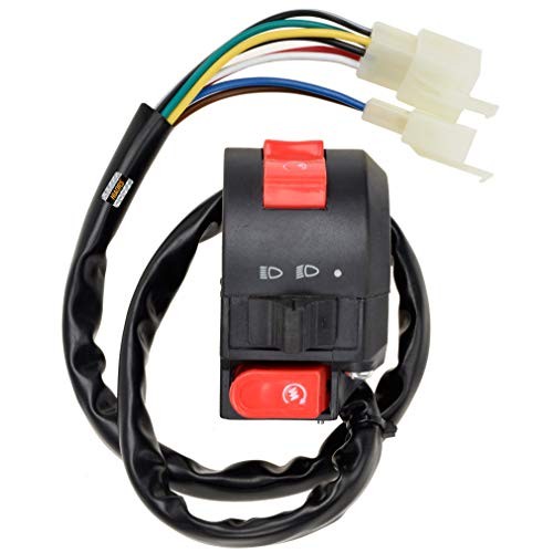  Left Starter Kill Light Switch Male Plug Compatible with TaoTao Coolster ATV 