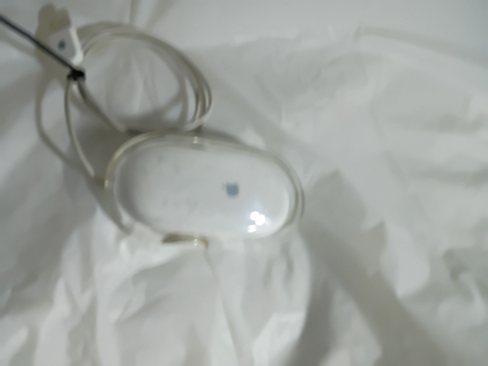  Apple Pro Mouse M5769LL White Optical USB Wired Mouse A1152 Tested Working