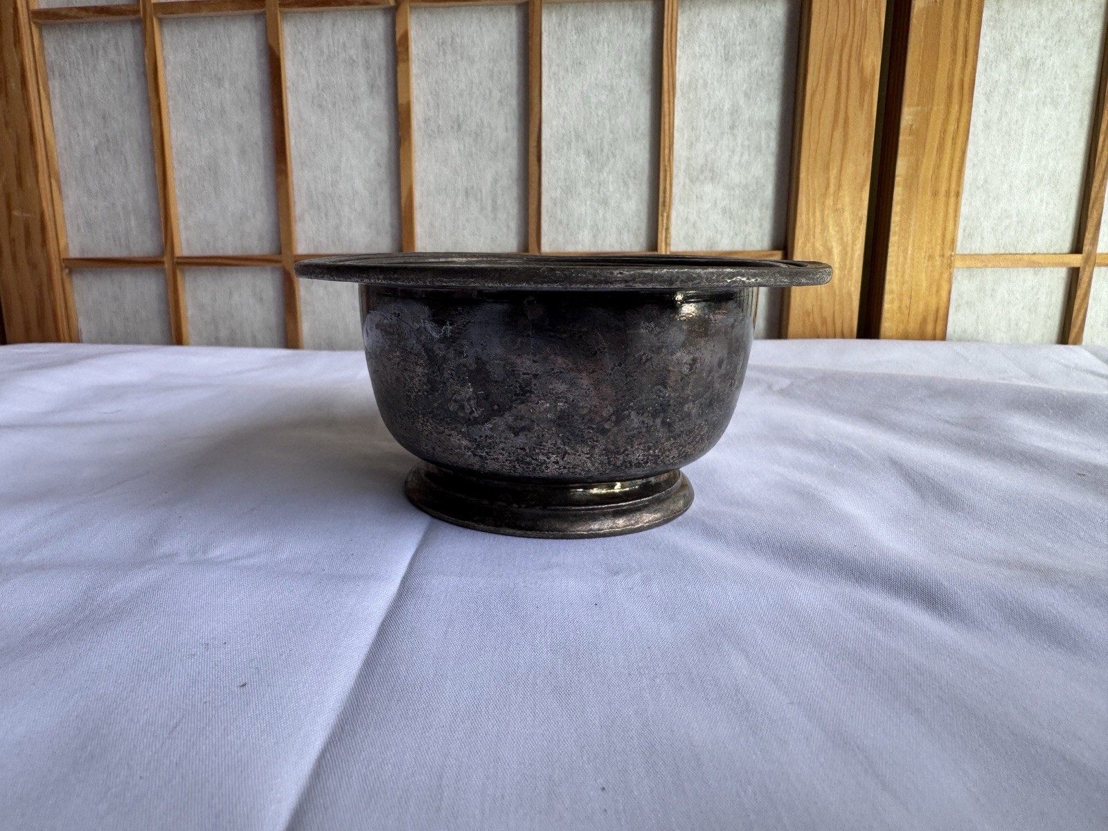 Vintage E P Silver Soldered Bowl Armstrong's Cafe