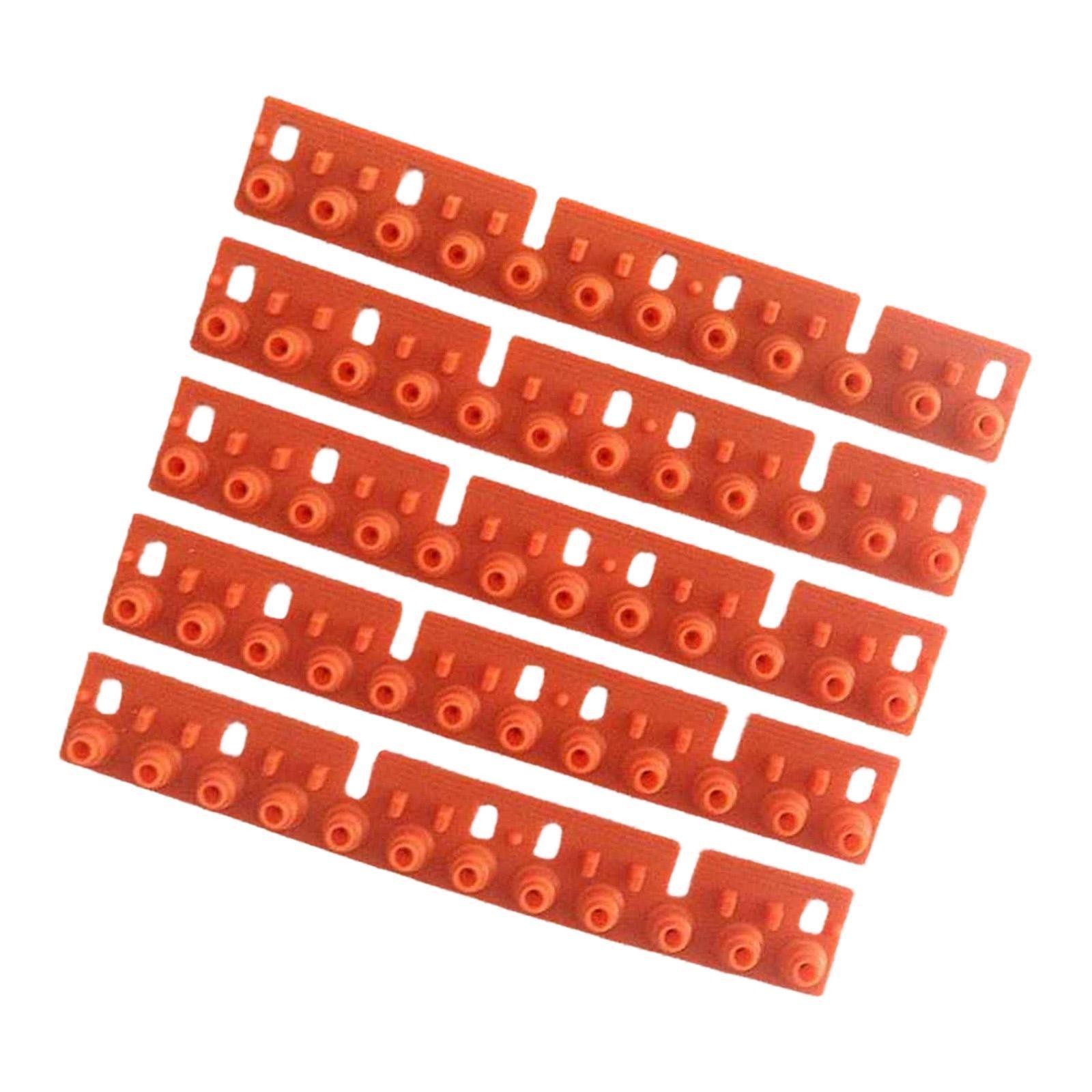 5Pcs Key Contact Strip Easy to Install Sturdy Keyboard Conductive Strips