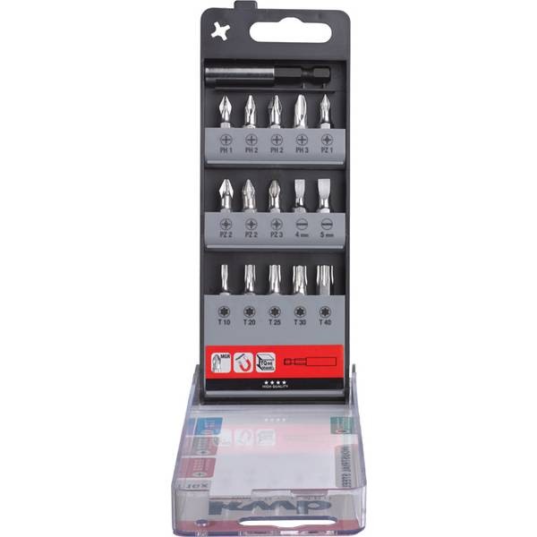 kwb 107420 16-piece insert kit support function