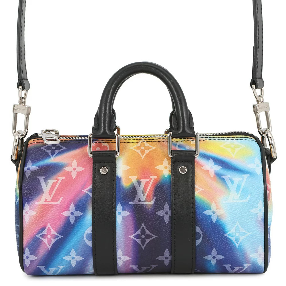 Louis Vuitton Keepall Xs Size Monogram・Sunset Canvas Multicolor/Noir *Vfx1801