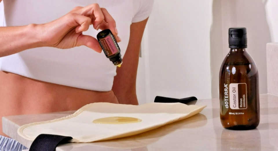 doTERRA castor oil wrap pack detox kit