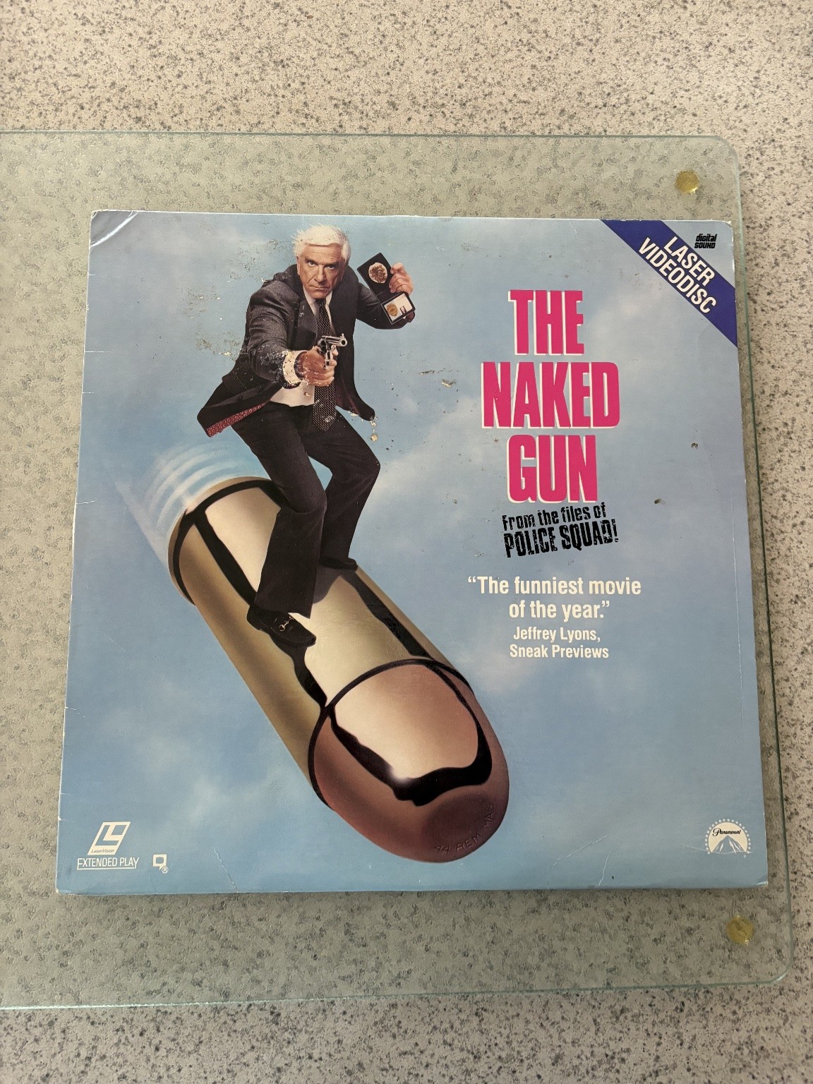 The Naked Gun LaserDisc 1988 Comedy Extended Play Paramount