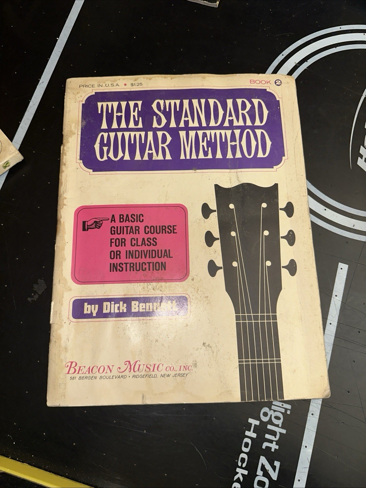 The Standard Guitar Method Book2 by Dick Bennett 1965 Beacon Music Instructional