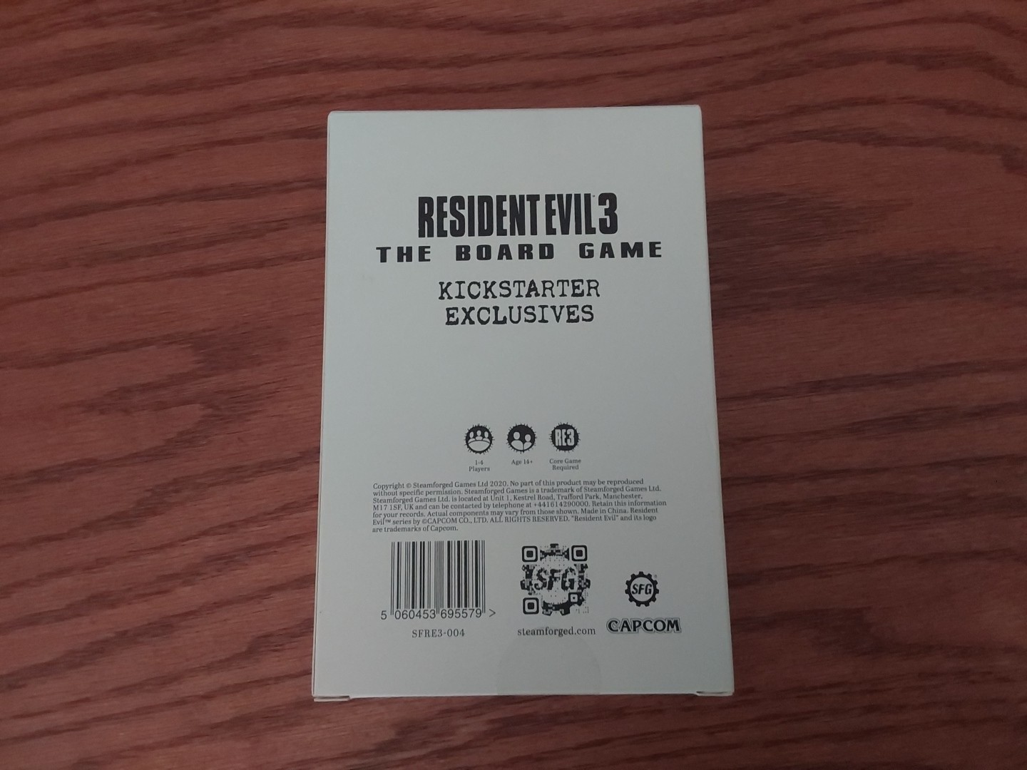 Resident Evil 3 The Board Game Kickstarter Exclusive Expansion Set Brand New