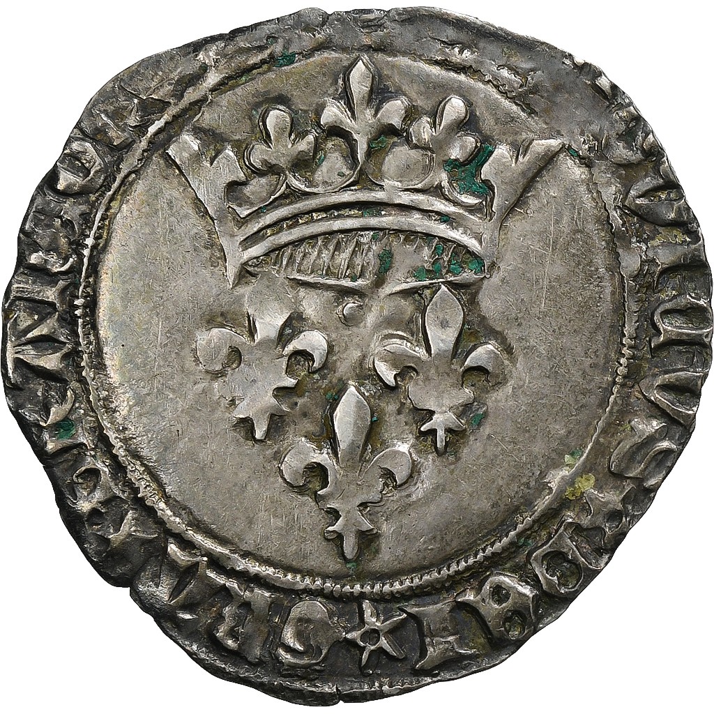 [#1510829] France, Louis XI, Gros de Roi, 1461-1483, Tours, Silver, EF, Duplessy