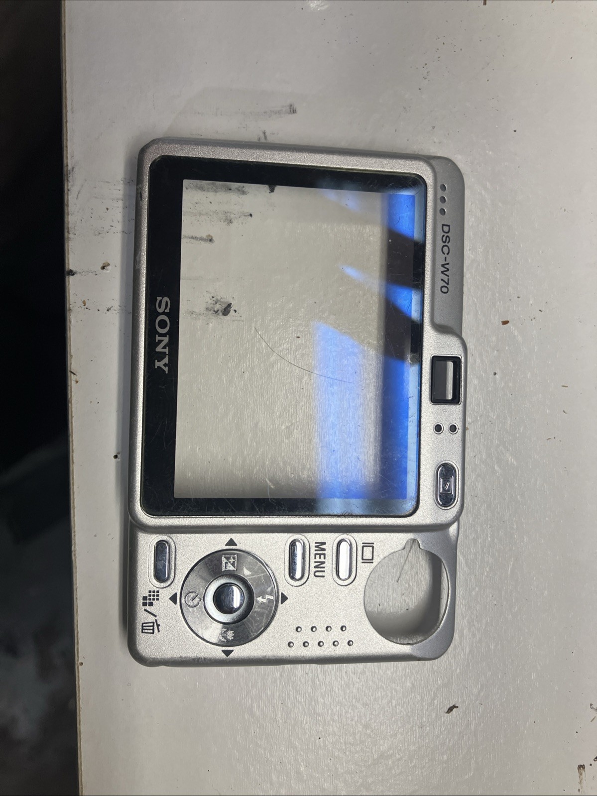 Sony DSC W70 Back Cover