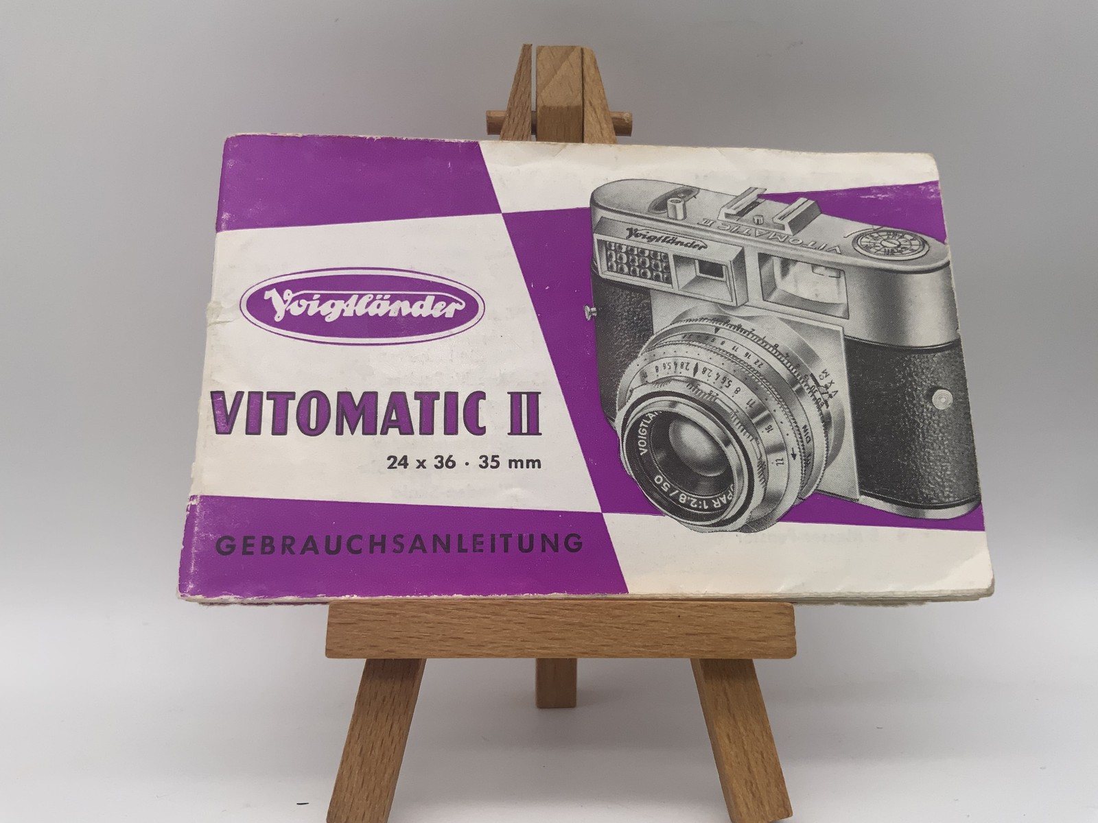 Voigtländer Vitomatic II Manual German