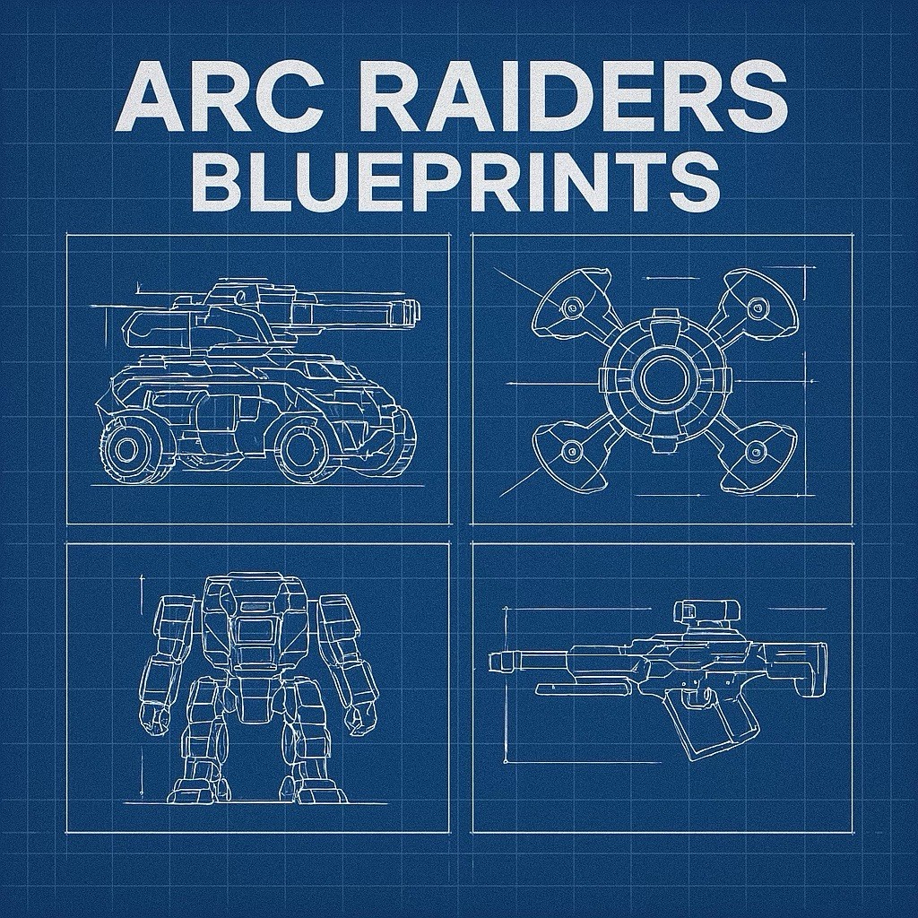 ARC Raiders Blueprints Digital Game Item In-Game Inventory Asset