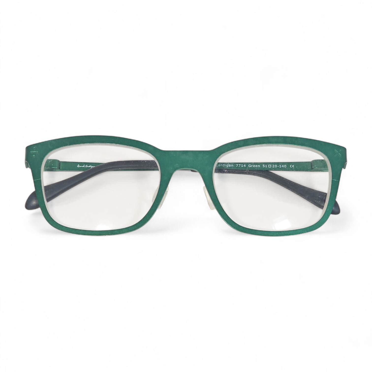 Derek Cardigan 7714 Green Eyeglasses Frames 51-20-140 Full Rim Frames Only