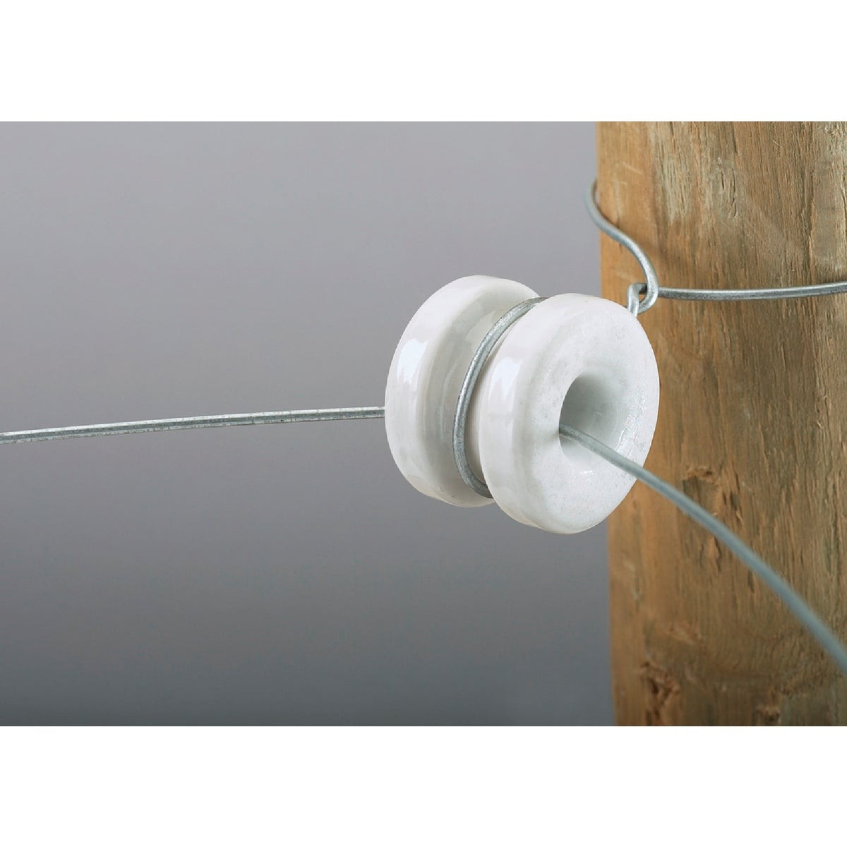 Dare Donut White Porcelain Electric Fence Insulator (10-Pack) 2356-10 N Dare