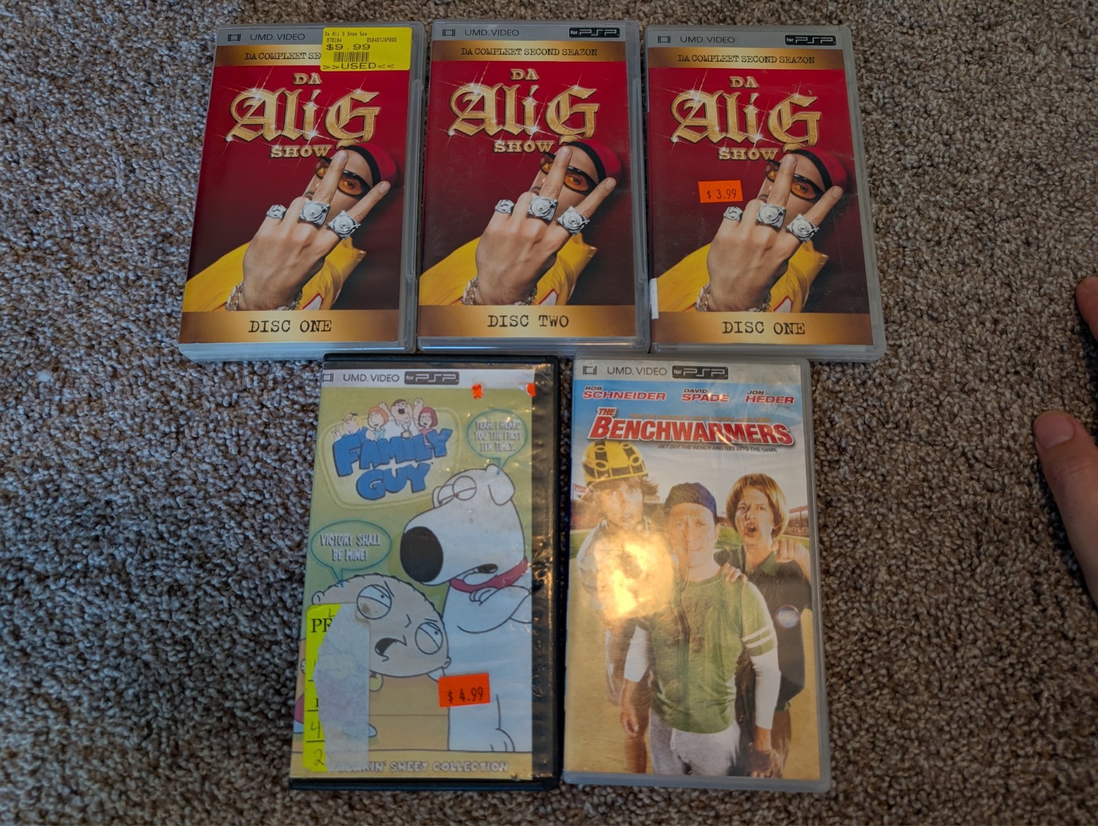 Junk PSP UMD & Empty Case Lot - READ DESCRIPTION