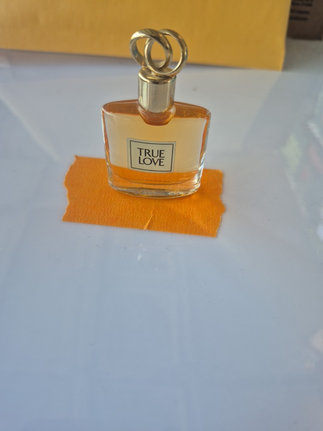 Vintage Elizabeth Arden True Love Perfume Mini 3.7 mL (.12 fl oz.) FULL BOTTLE