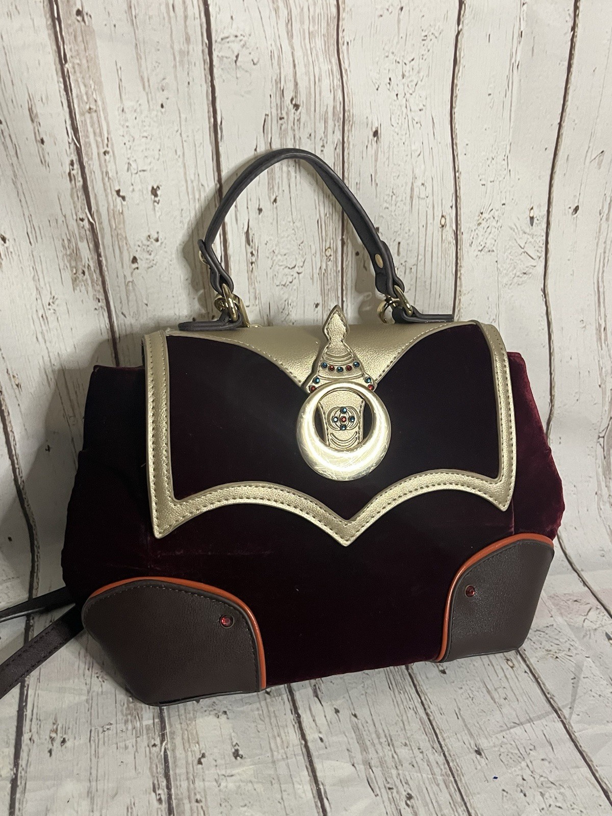 Star Wars Padme Queen Amidala Velvet Handbag Backpack Crossbody Bag Purse