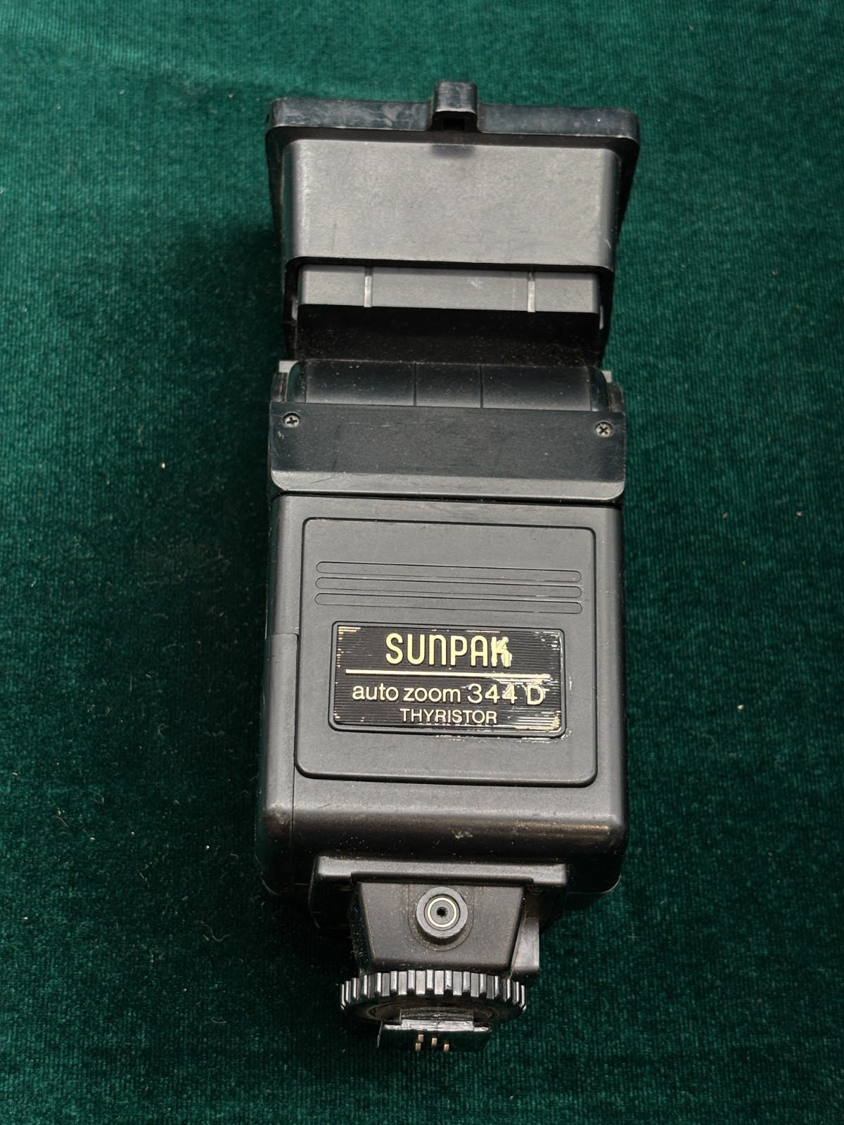 Sunpak Auto Zoom 344 D Thyristor / Flash/Workig
