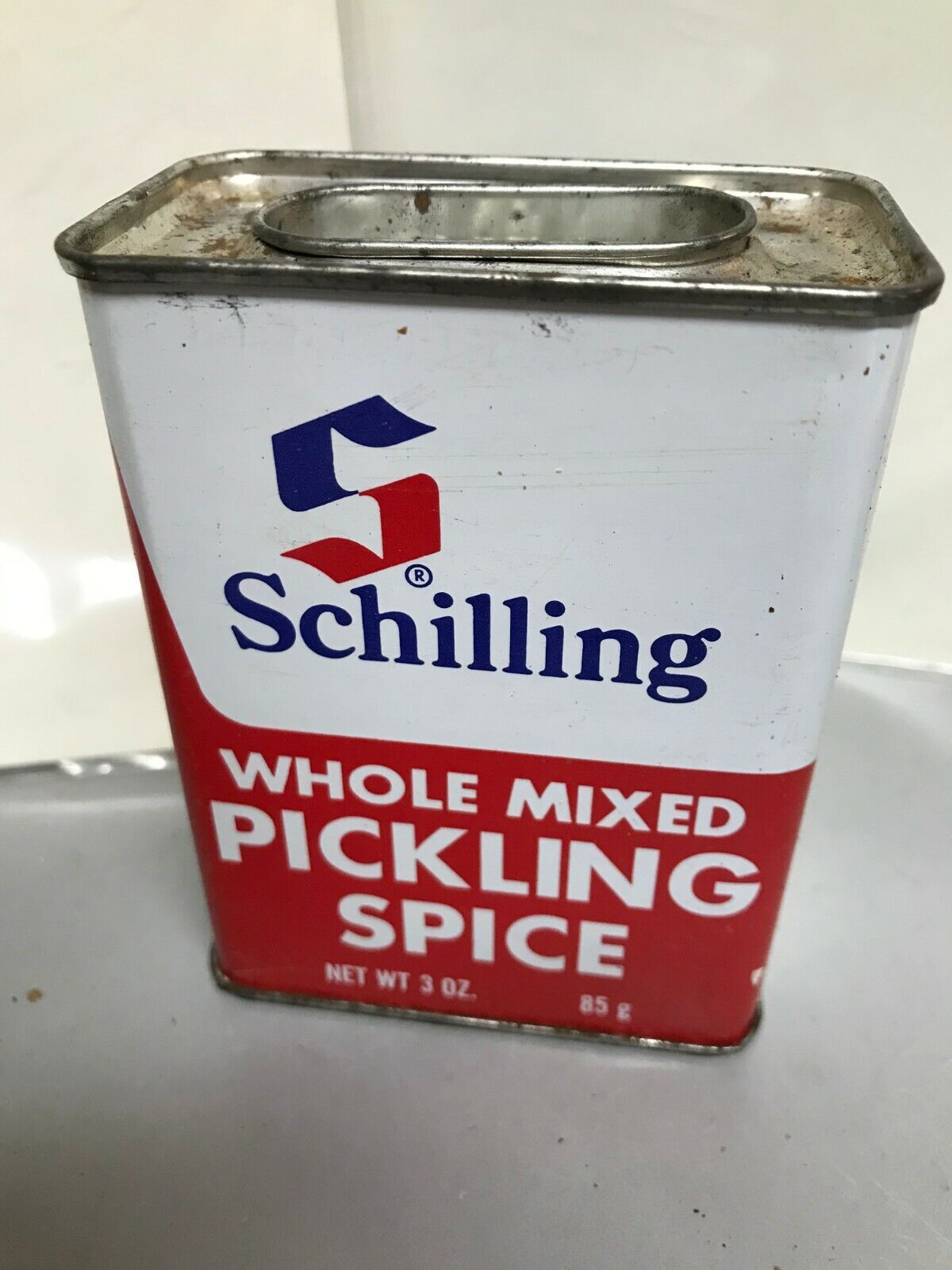 2 VTG SCHILLING SPICES Cardamom WHOLE MIXED PICKLING SPICEs 