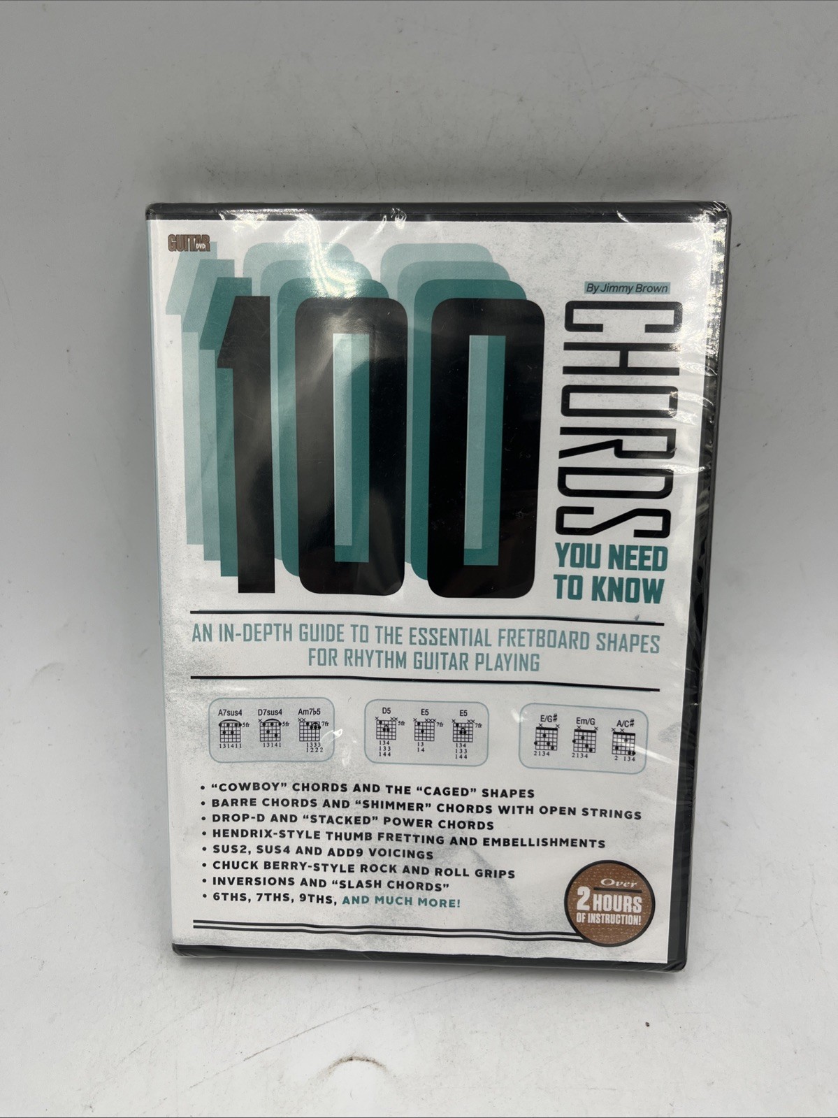 Guitar World: 100 Chords You Need to Know • Jimmy Brown • New & Sealed!!!