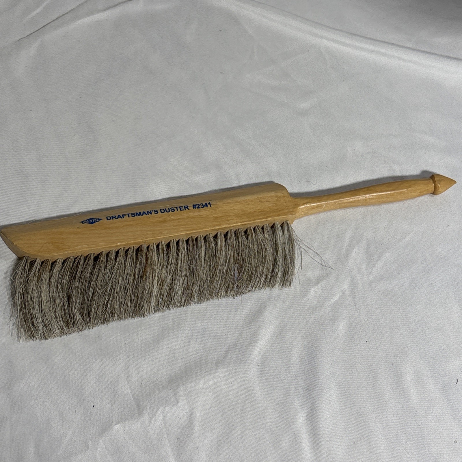 Alvin Draftsman's Duster No. 2341 Drafting Brush Thin Wood Horse’s Hair 14 In.