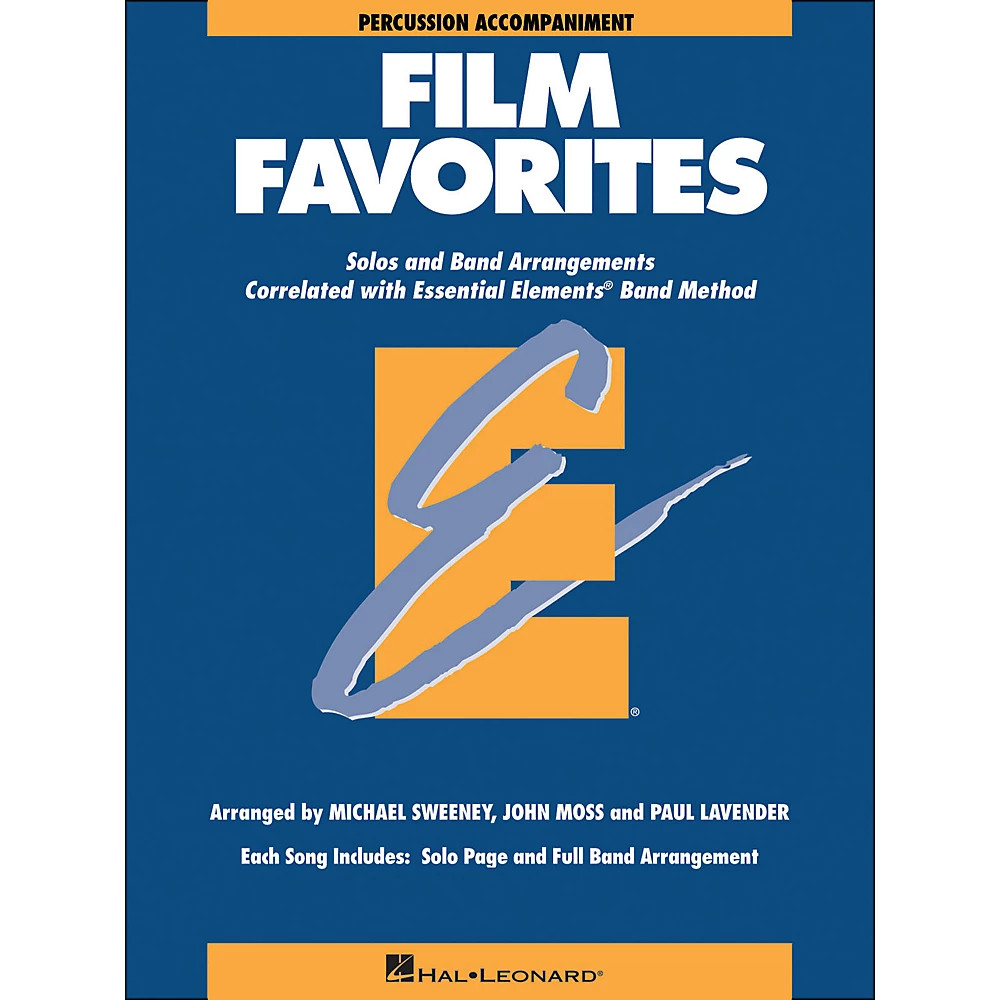 Hal Leonard Film Favorites Percussion