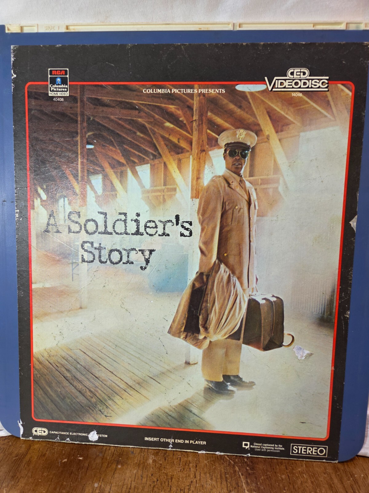 A Soldier's Story (1984), A Norman Jewison Film, RCA Columbia - CED VideoDisc