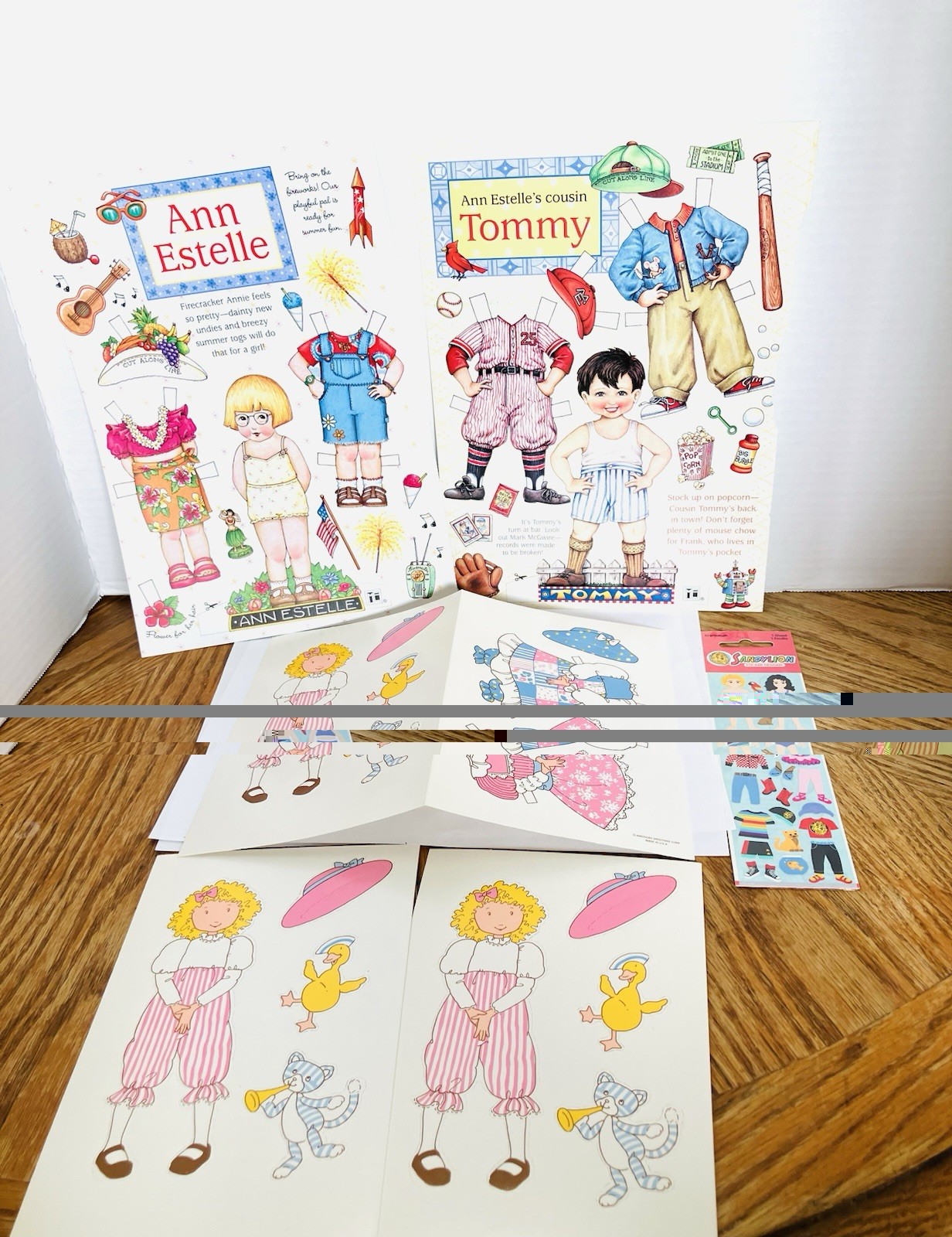 Paper Dolls Lot Ann Estelle & Am Greetings Holly Hobbie & More Mary Engelbreit