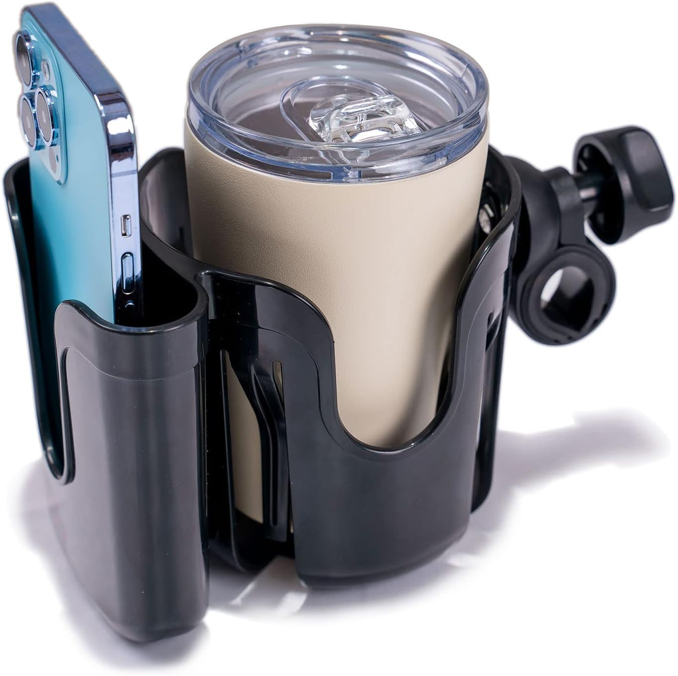 Universal Stroller & Walker Cup Holder Attachment - Fits Most Strollers, Wheelch