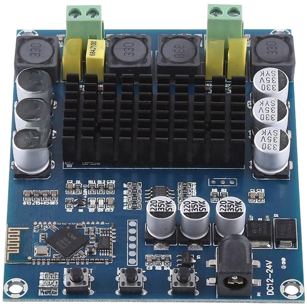120W Dual Channel Audio Board with CSR8635 Wireless Module for TPA3116D2 Use