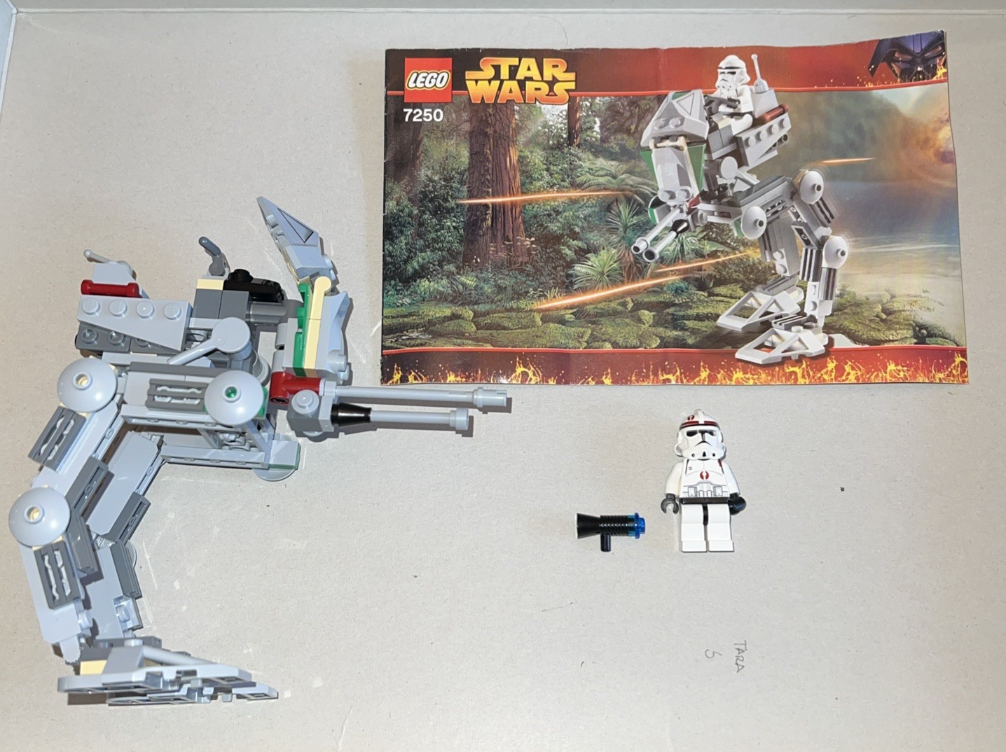 Lego Star Wars - Clone Scout Walker (7250) - 100% Complete w Minifig & Manual