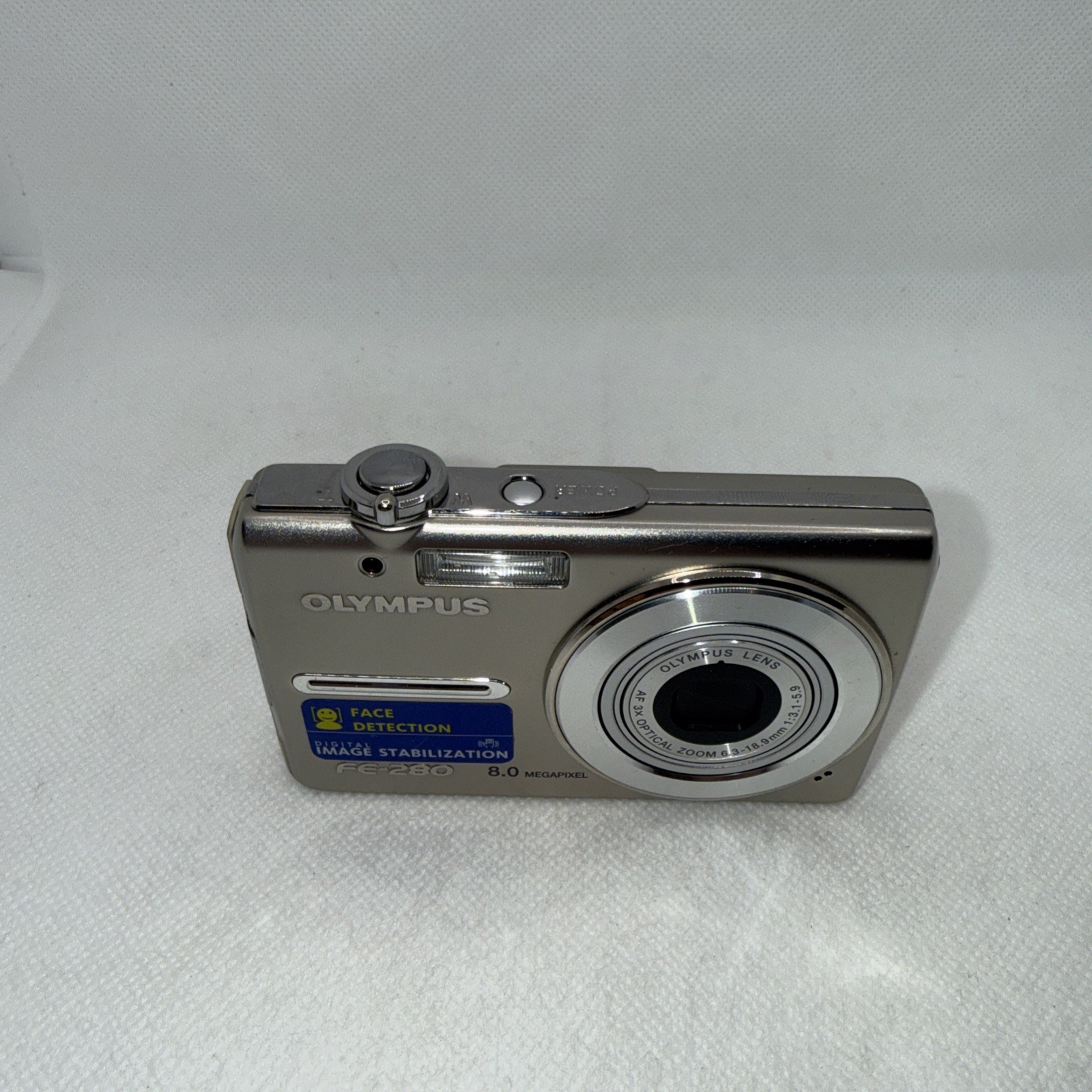 Olympus FE-280 8.0MP Compact Digital Camera Silver - FAULTY