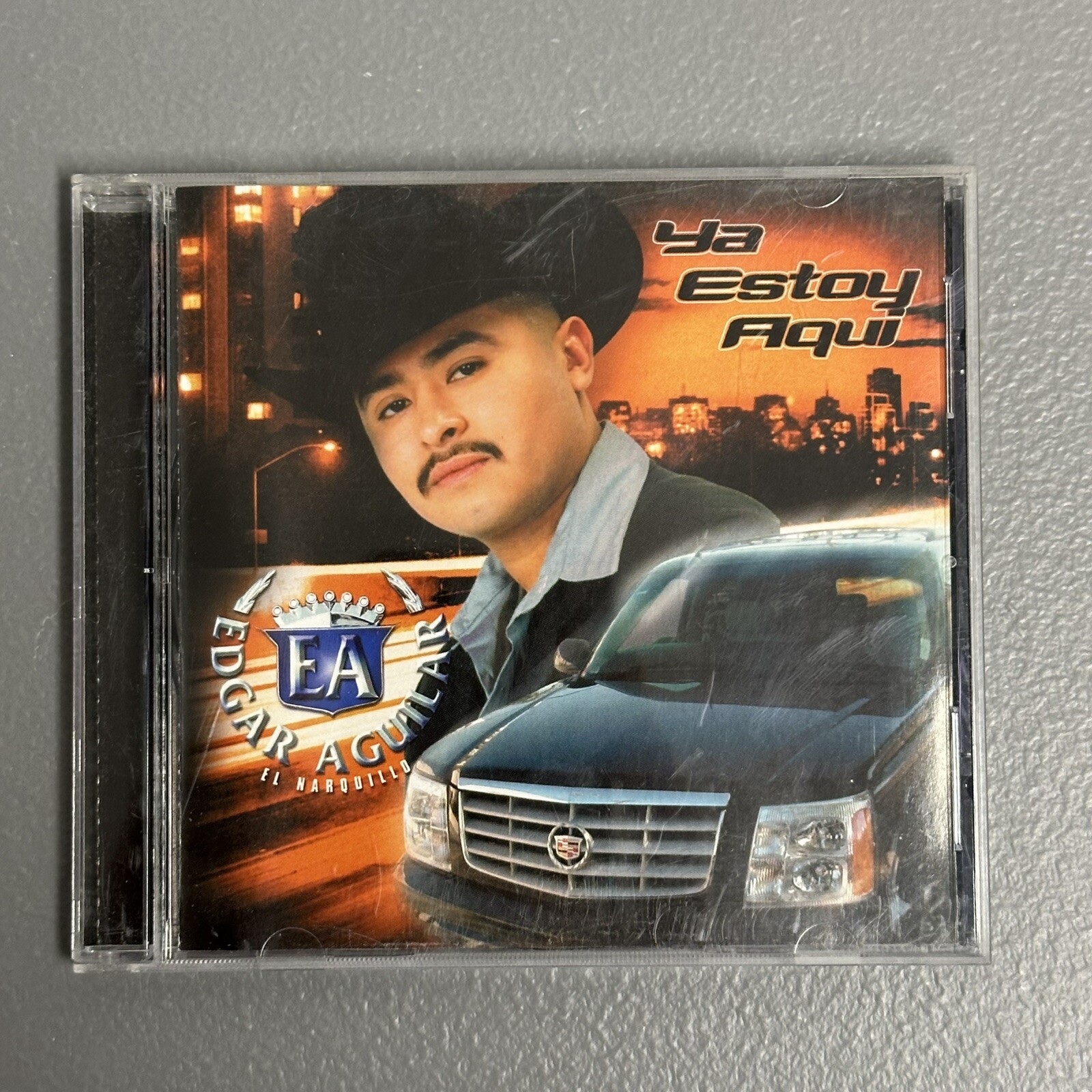 EDGAR AGUILAR - Ya Estoy Aqui - CD - 2002 Sony Discos Rare