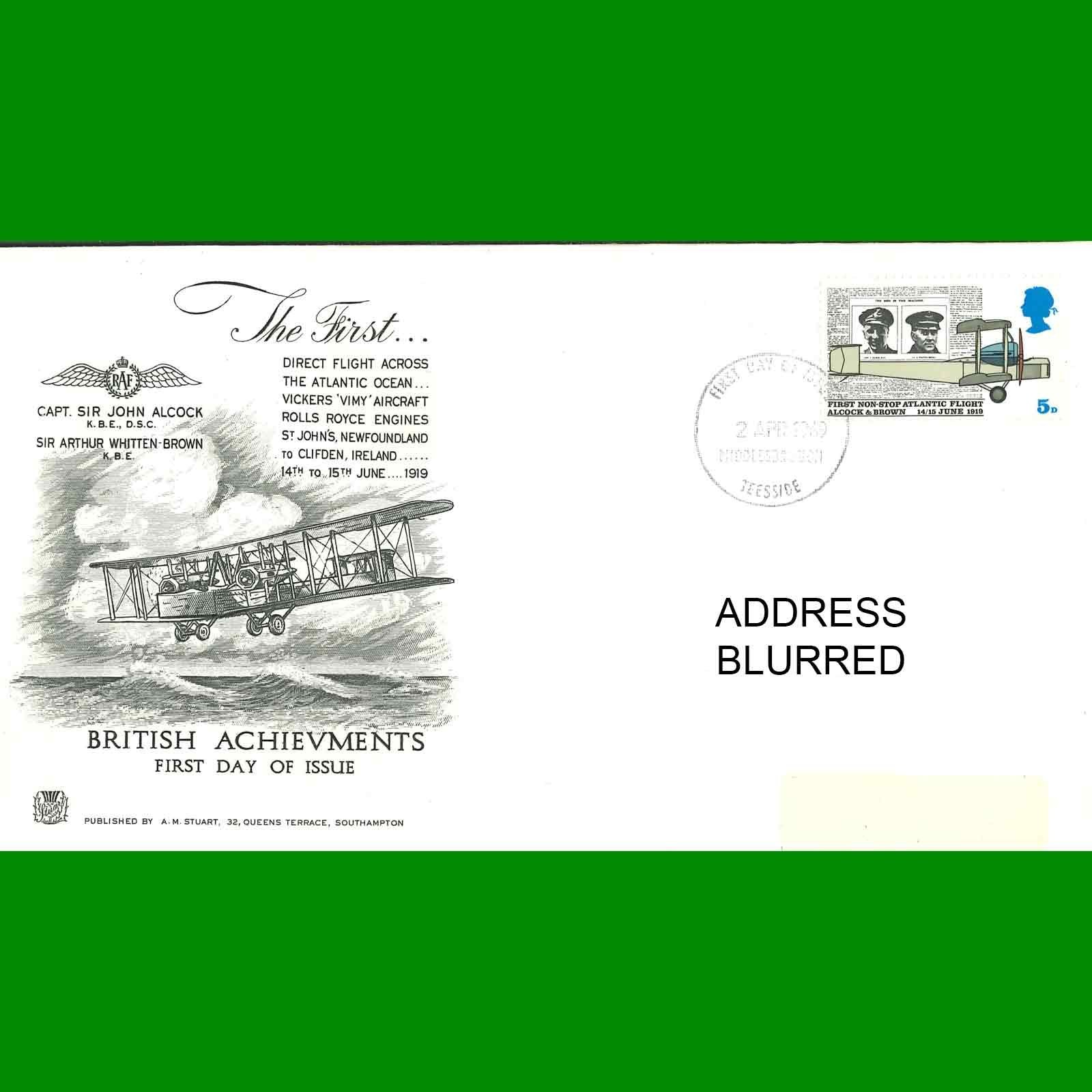 UK FDC  Notable Anniversaries Commemorative, First Day Cover 2.4.1969