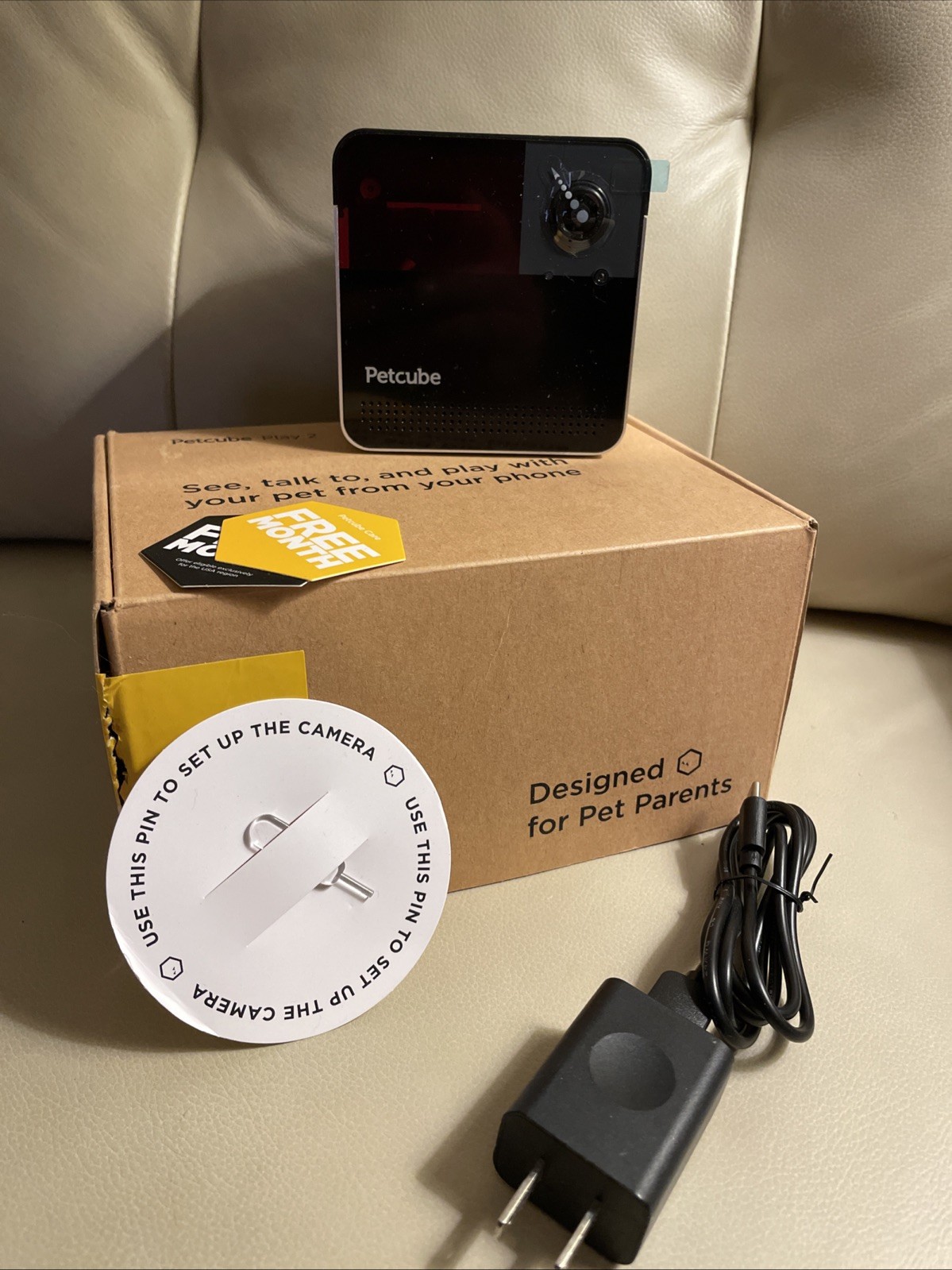 Petcube Play 2 (Model PP20US) Video + Laser • Brand NEW Never Used