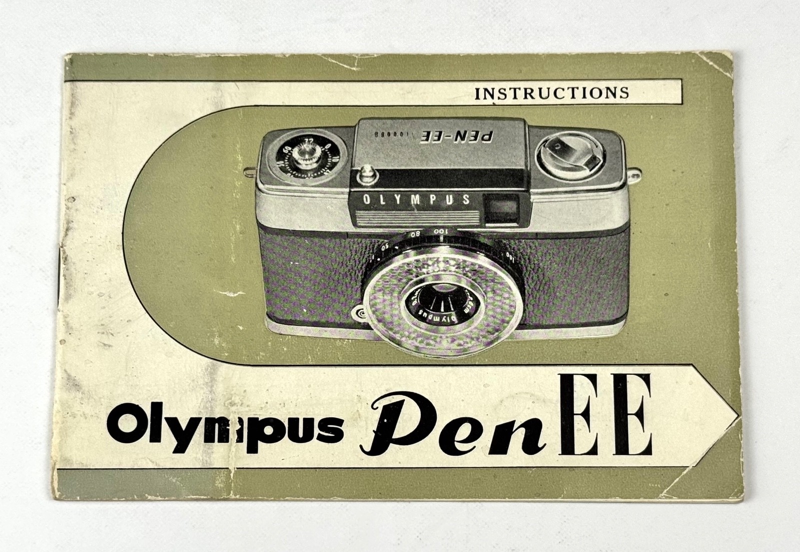 Olympus Pen EE Camera INSTRUCTION MANUAL USERS GUIDE / OPERATING