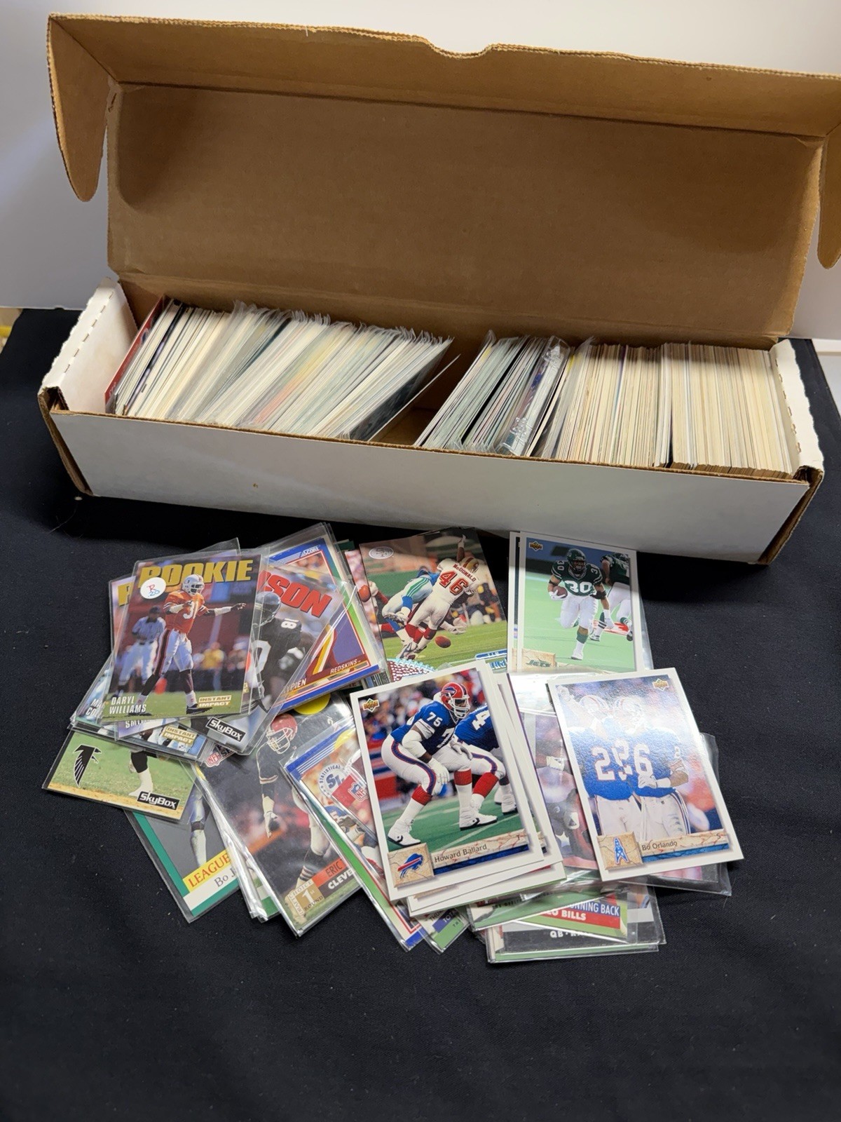 Large Lot of 90’s Football Cards All Different