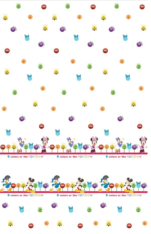 Disney Mickey Mouse 1 Piece Single Ready-Made Curtain Loop Curtain 290 x 140 cm