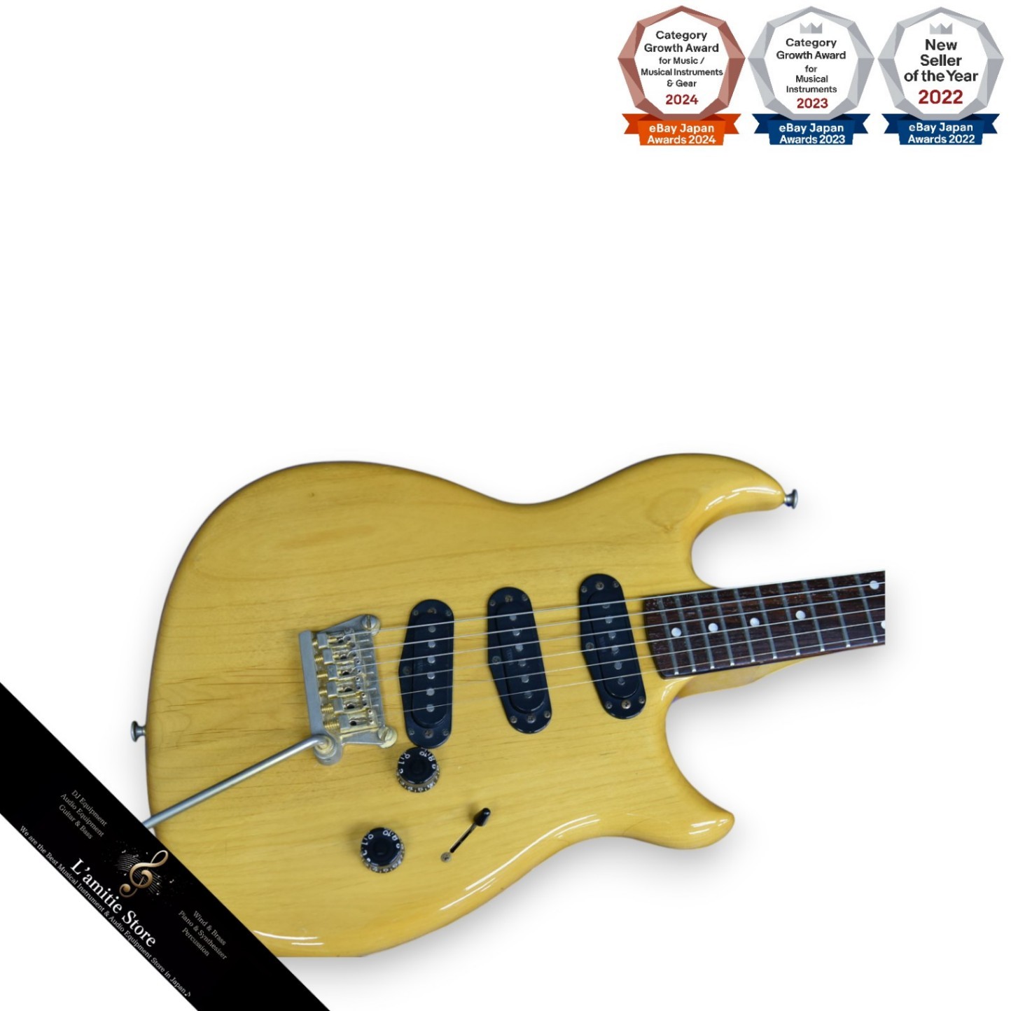 YAMAHA SC5000 Electric Guitar 70s/80s Model Rare Arm Bourns Switch