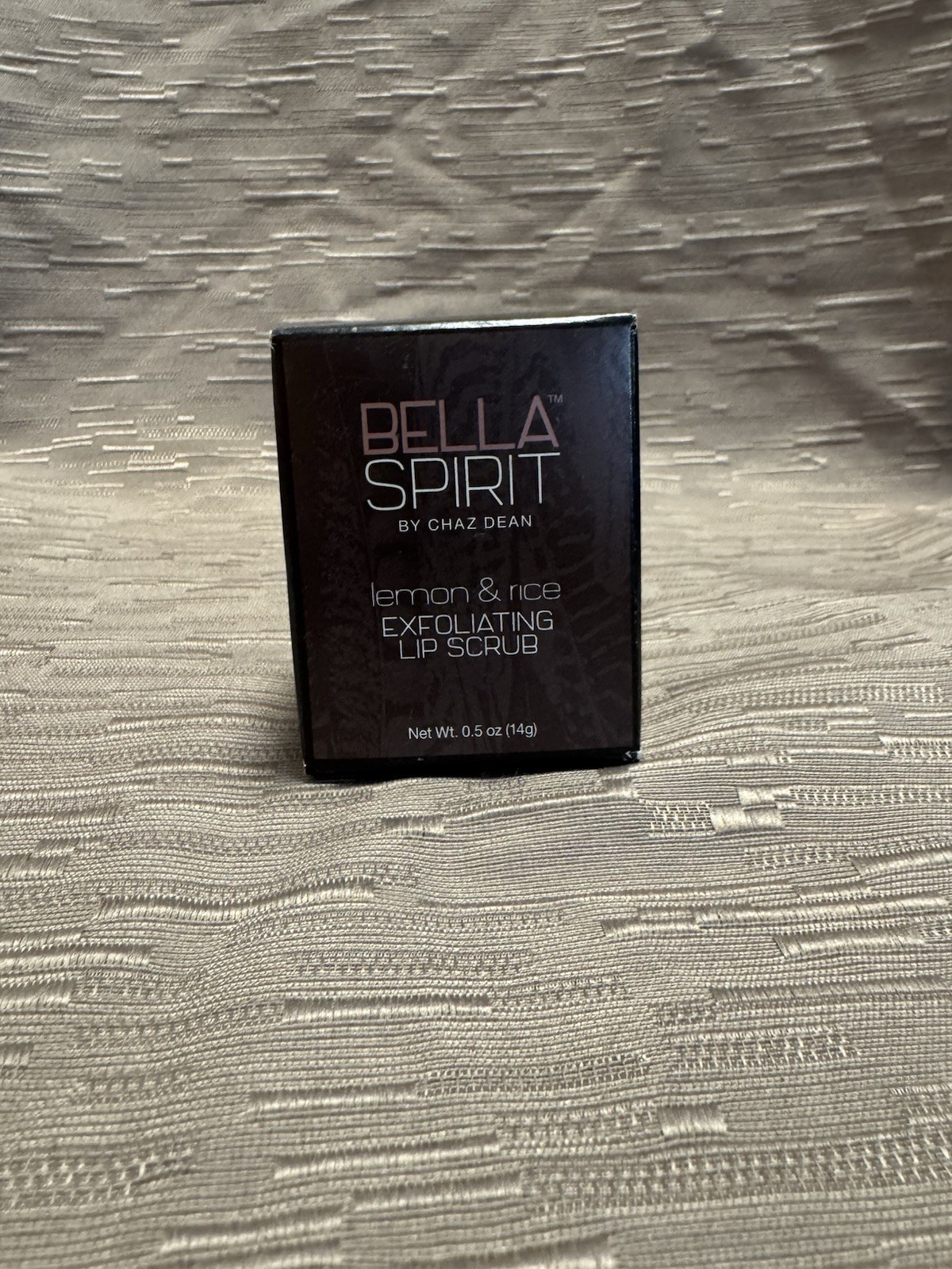 Bella Spirit Chaz Dean Lemon & Rice Exfoliating Lip Scrub w/Spatula New