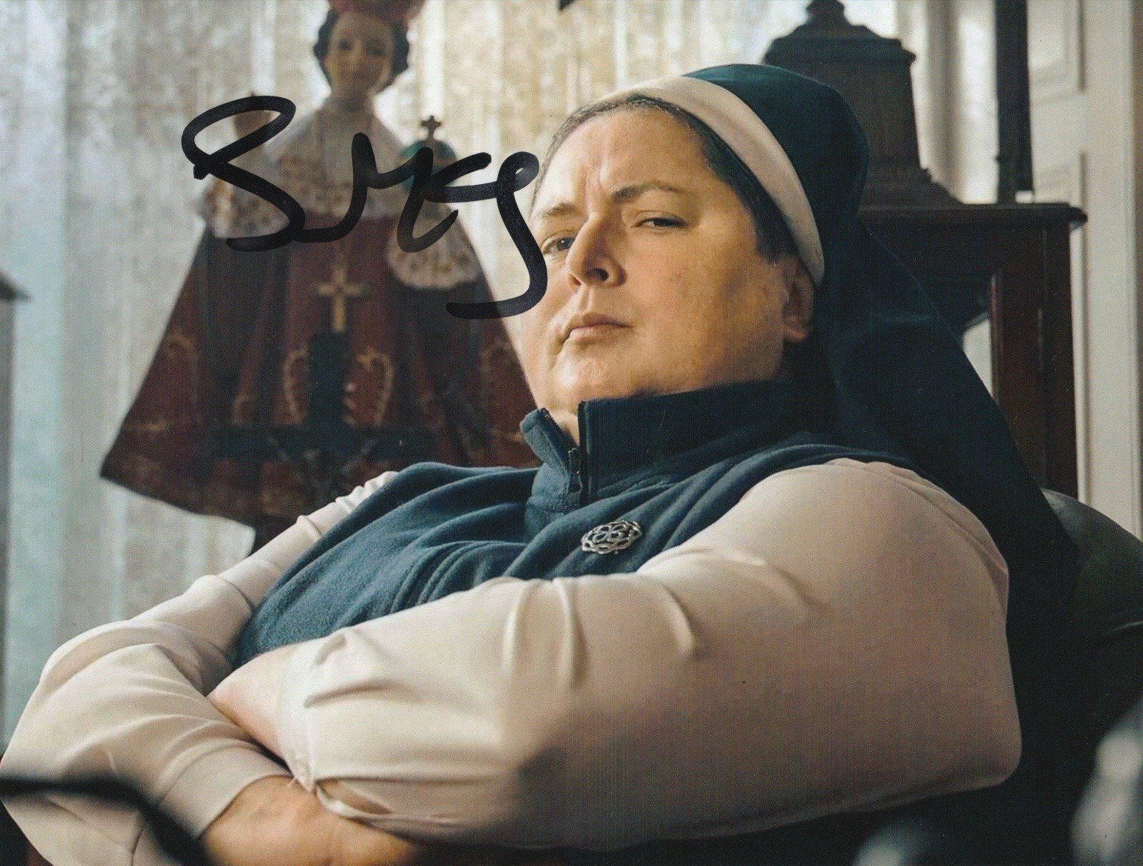 Siobhán McSweeney Hand Signed 8x6 Inch Derry Girls Photo Siobhan McSweeney
