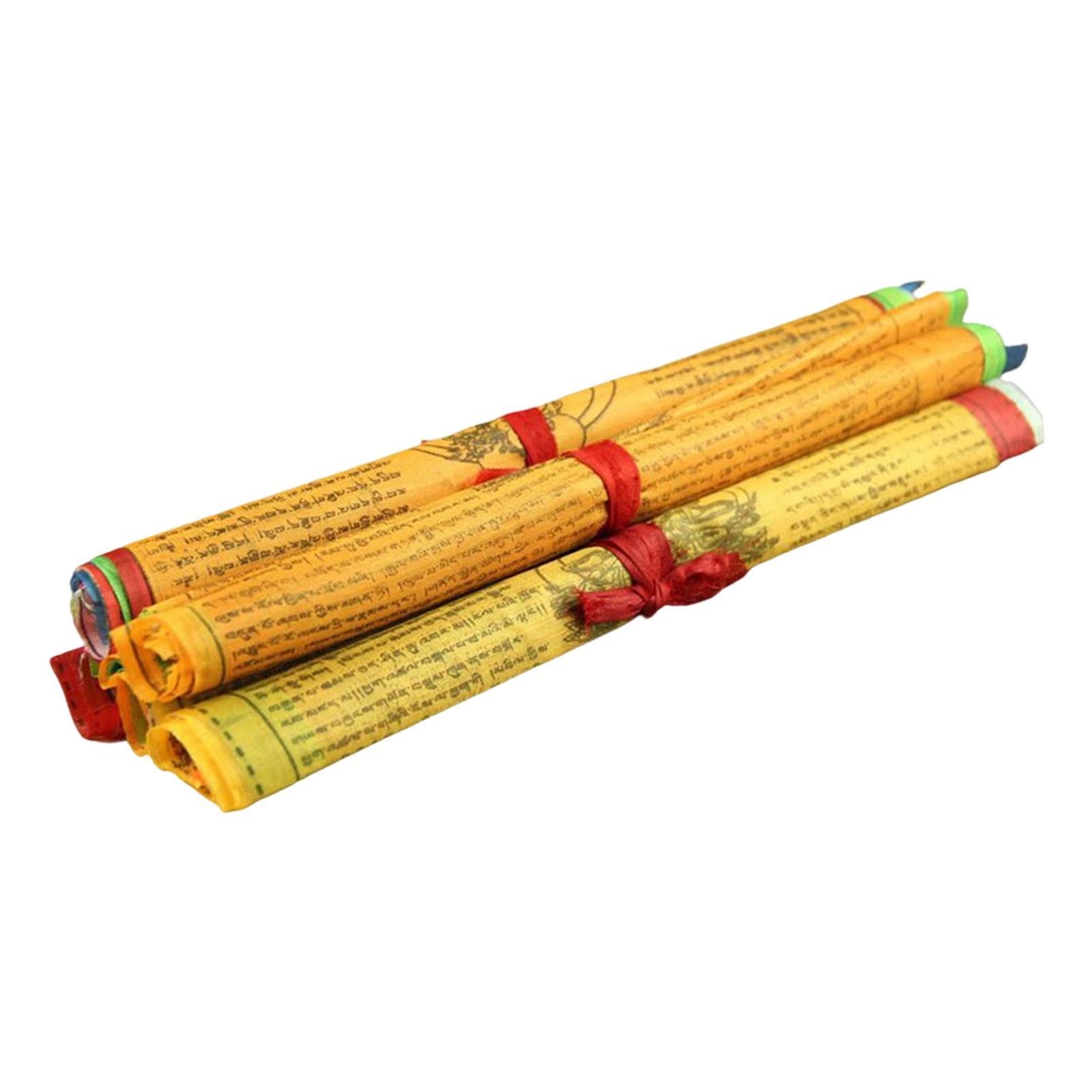 20 Pieces Prayer Flag Tara Mantra Banner Handmade Gifts Scripture Hanging Banner