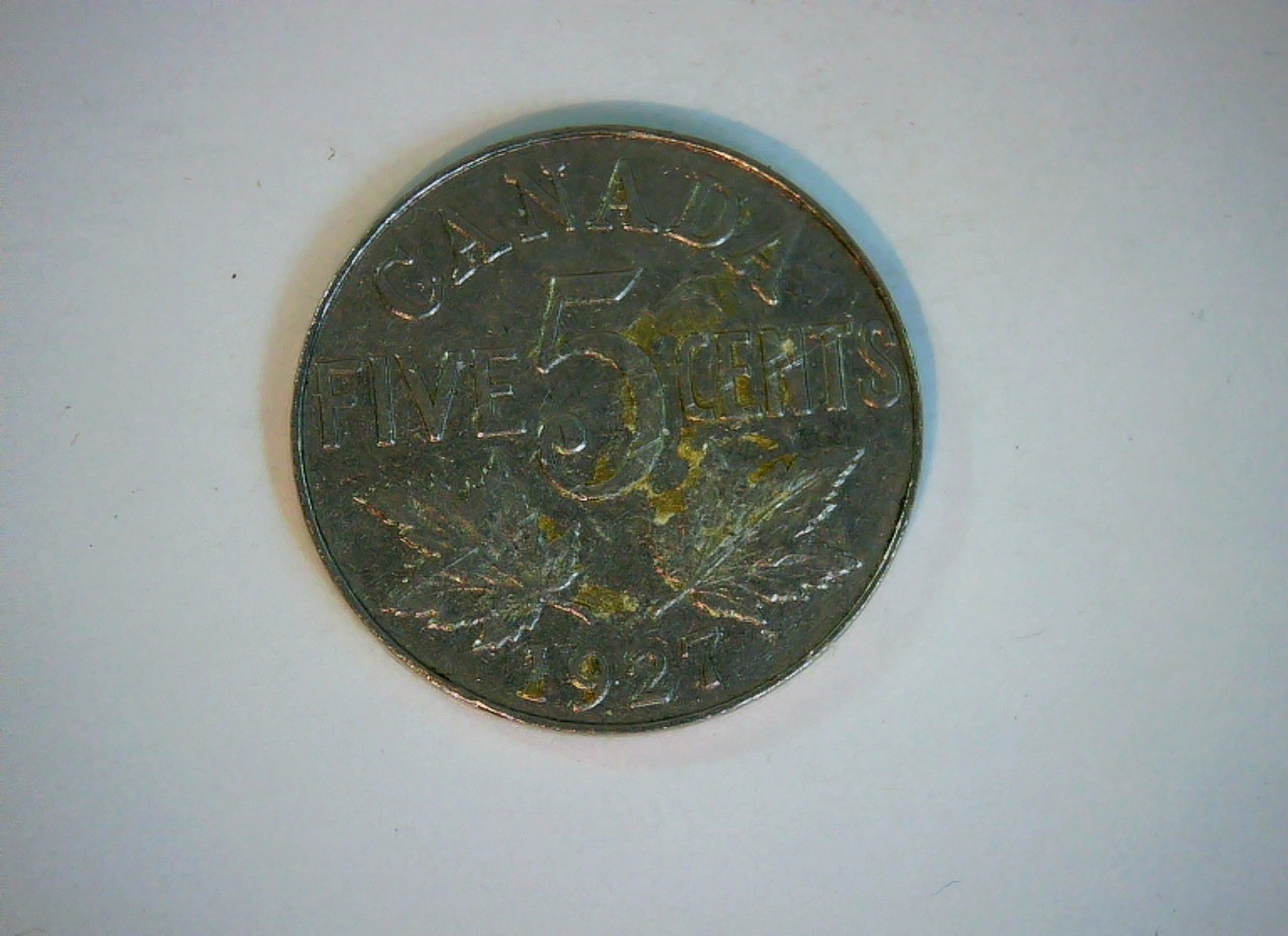 Canada 1927 5 Cents George V (5 Cents, ) Coin