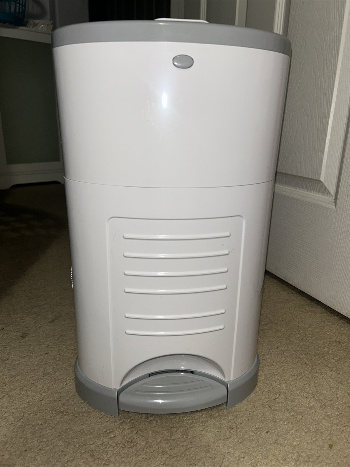 Dékor Plus Diaper Pail - White Barely Used